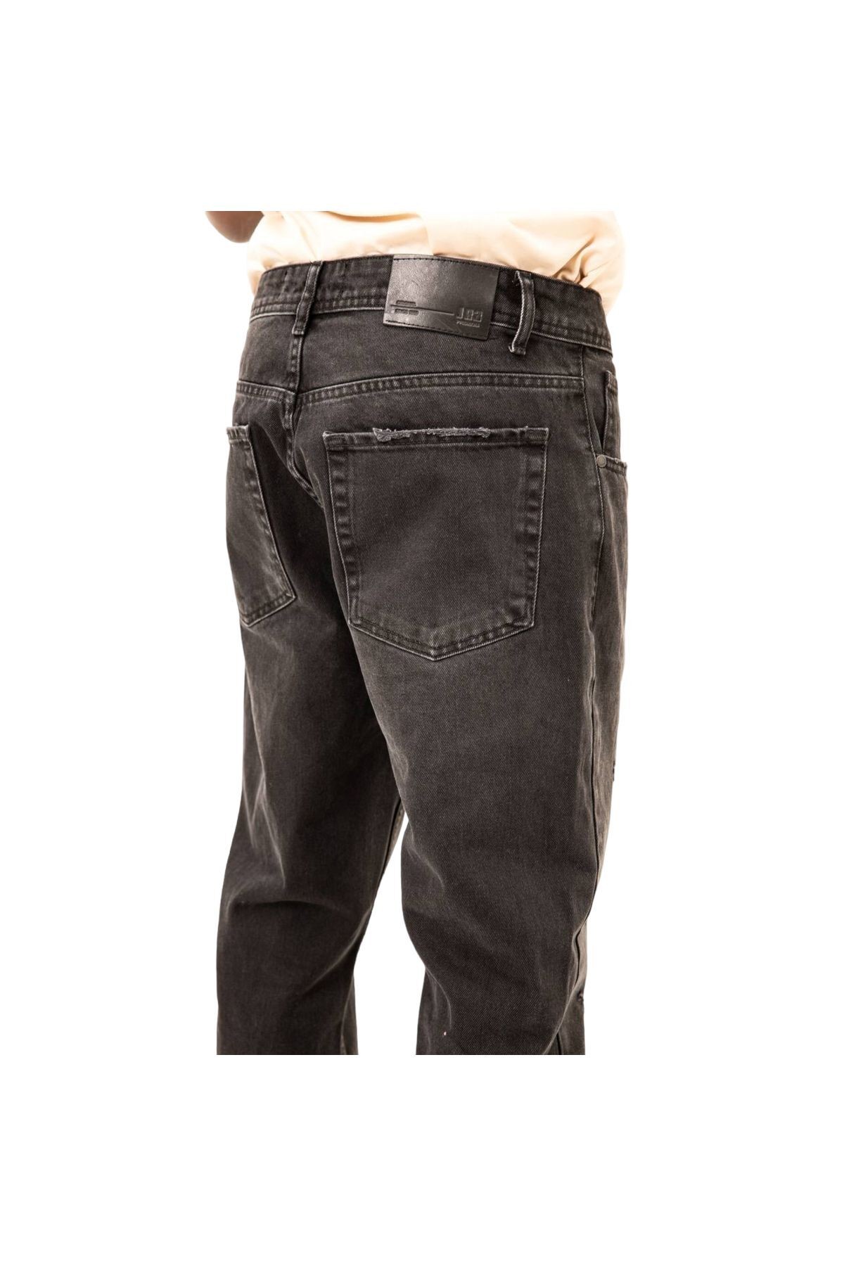 Anthracite Black Carrot Fit Jeans