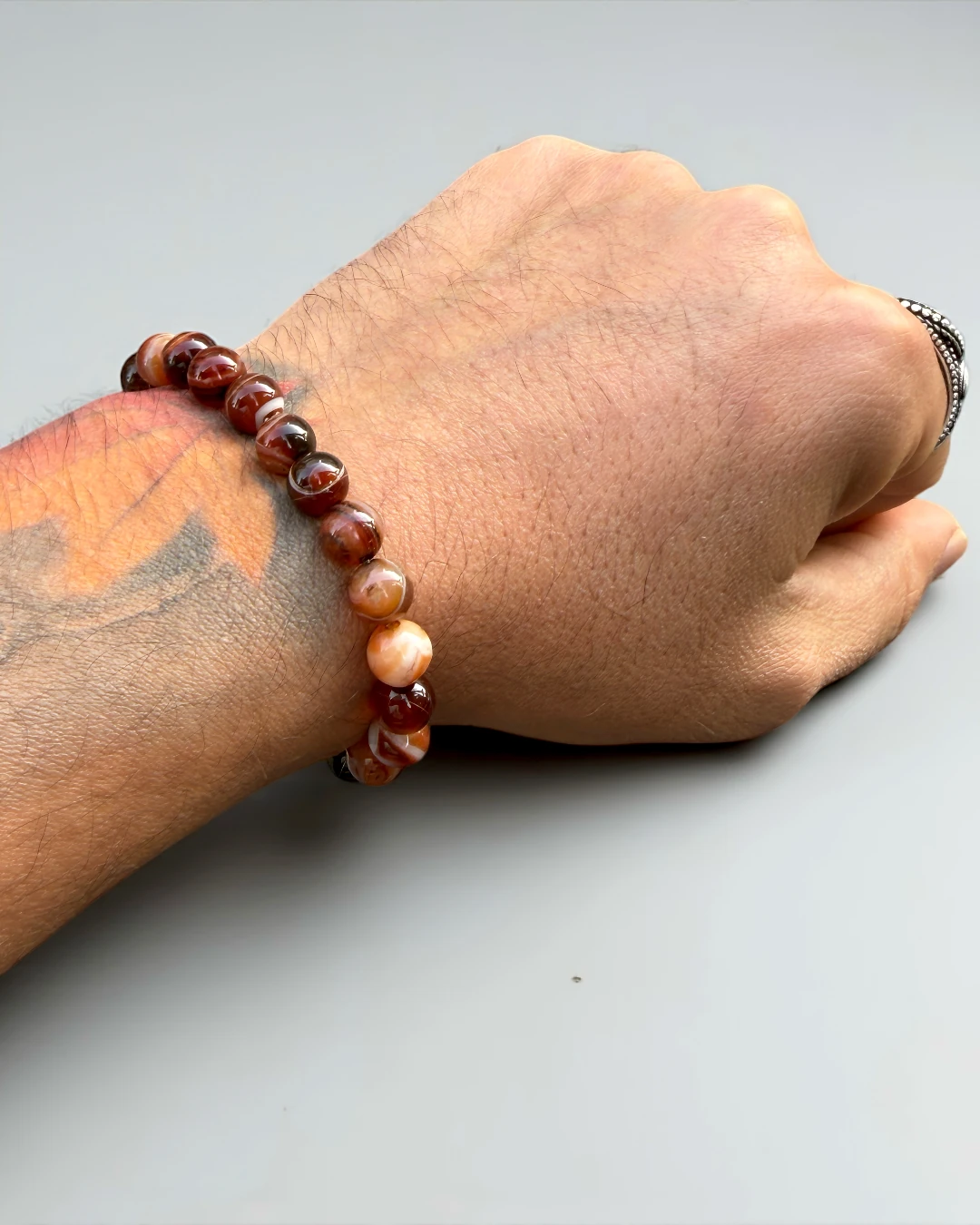 Volcanic Strata - Doğal Taş Erkek Bileklik