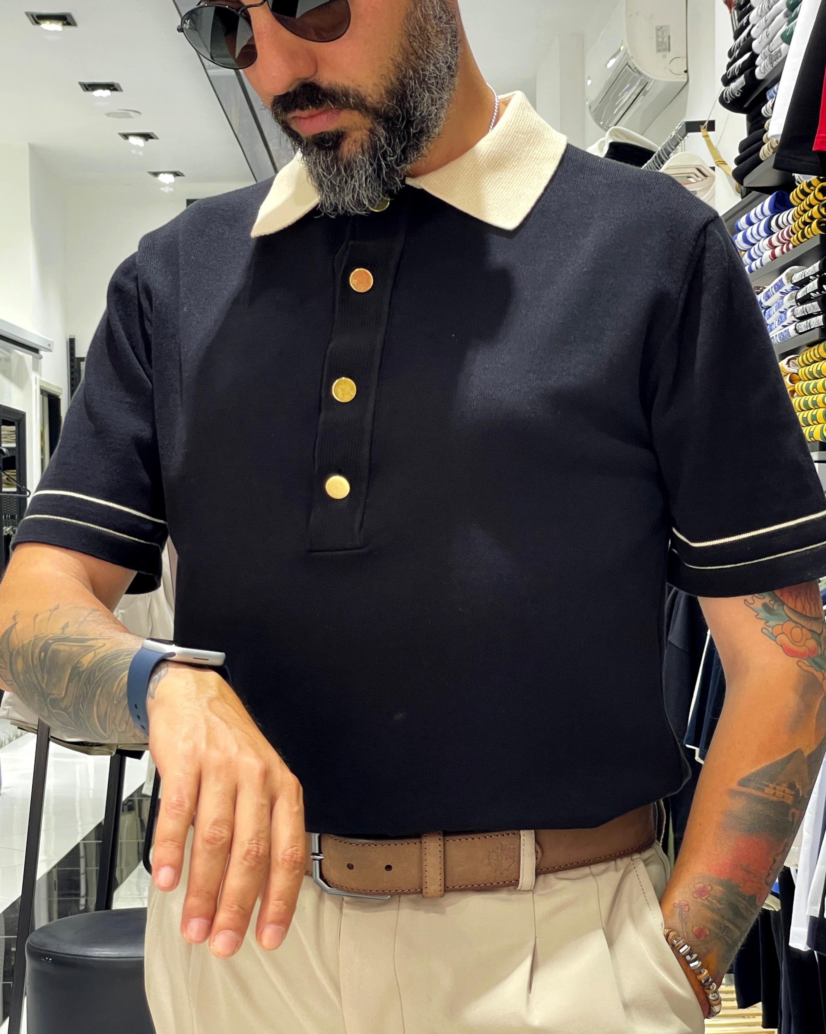 Old Money Triko Polo Yaka Erkek T-Shirt