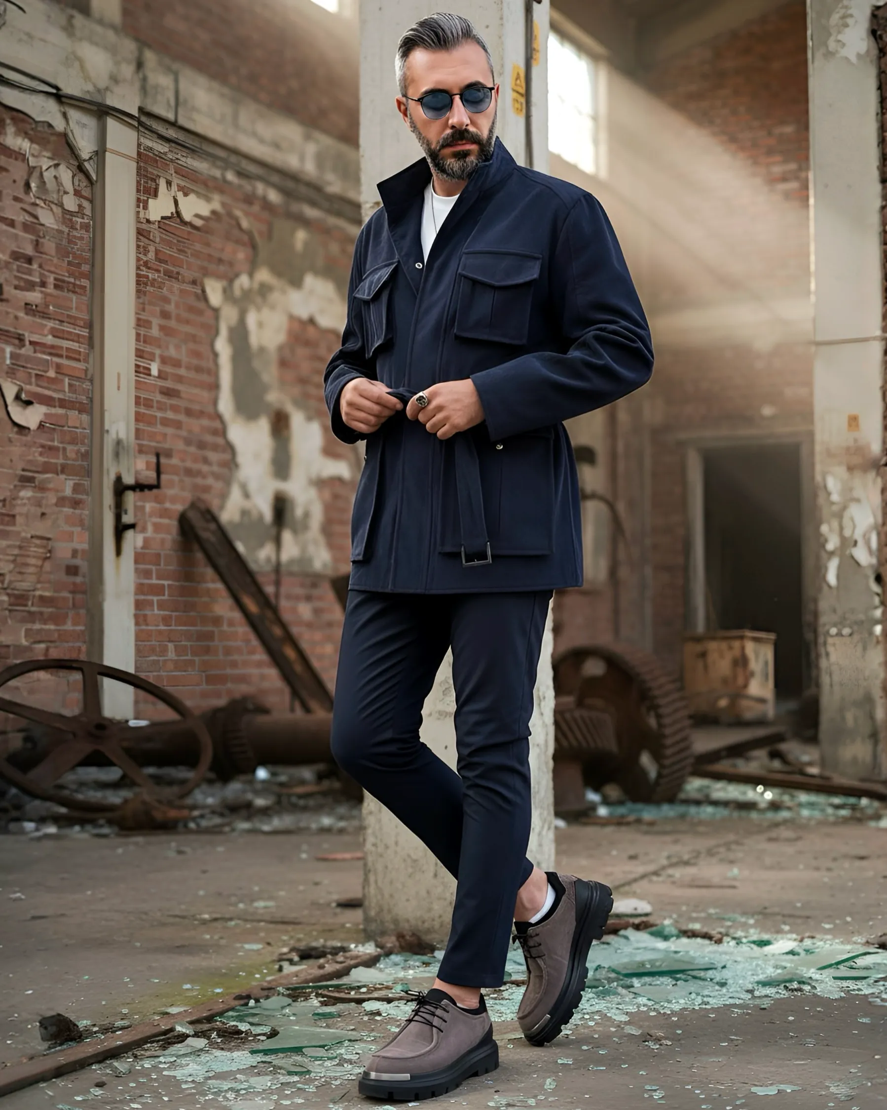 Old Money Safari Erkek Ceket