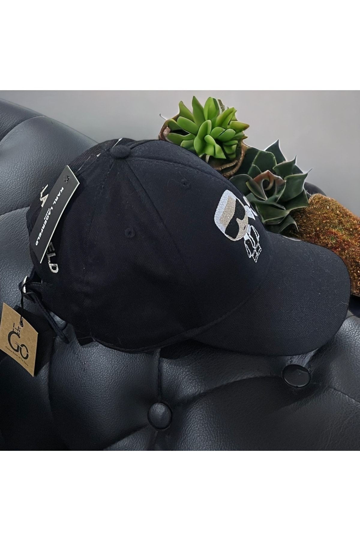 Karl Logo Detaylı Unisex Şapka