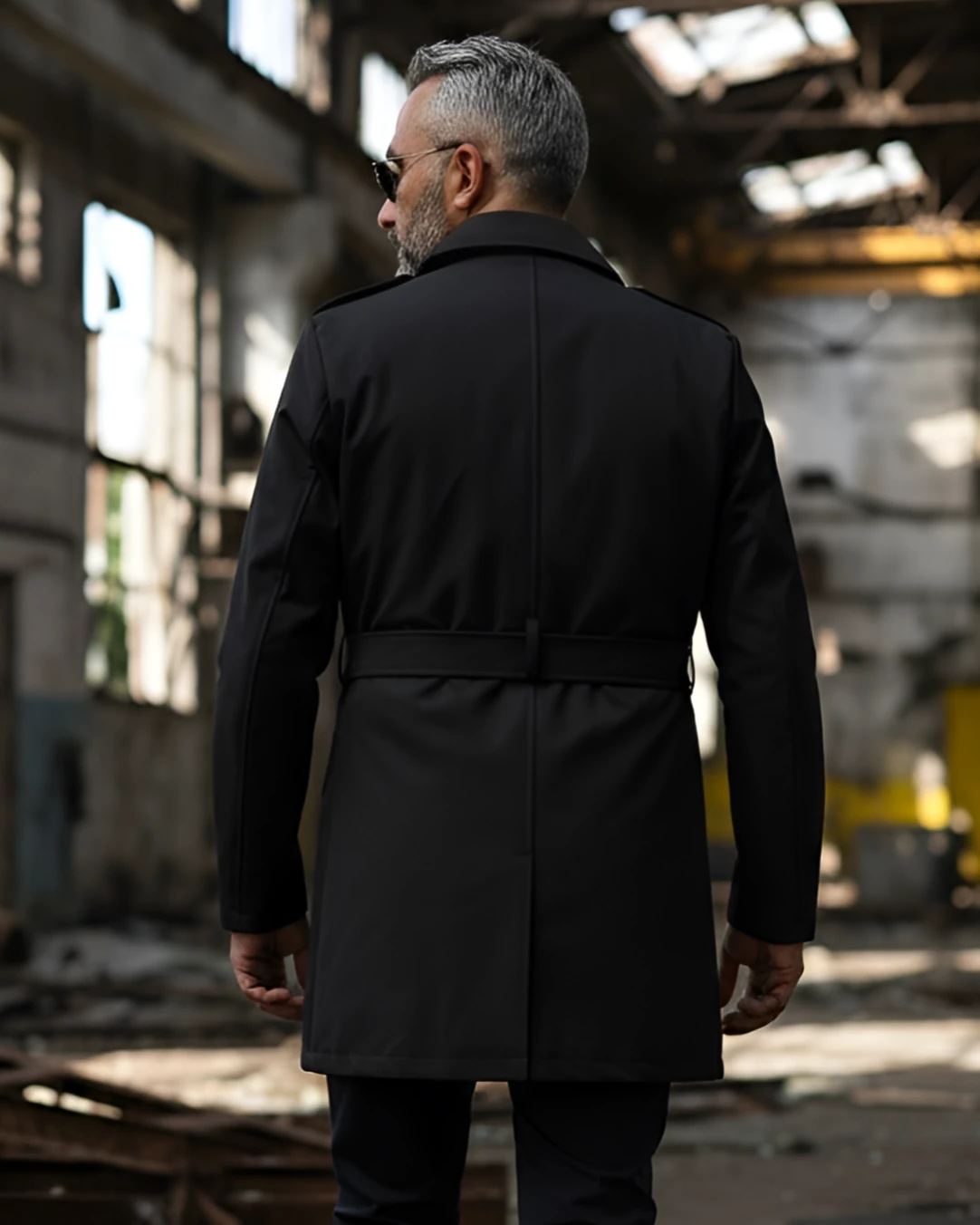 Premium Su Geçirmez Erkek Trençkot