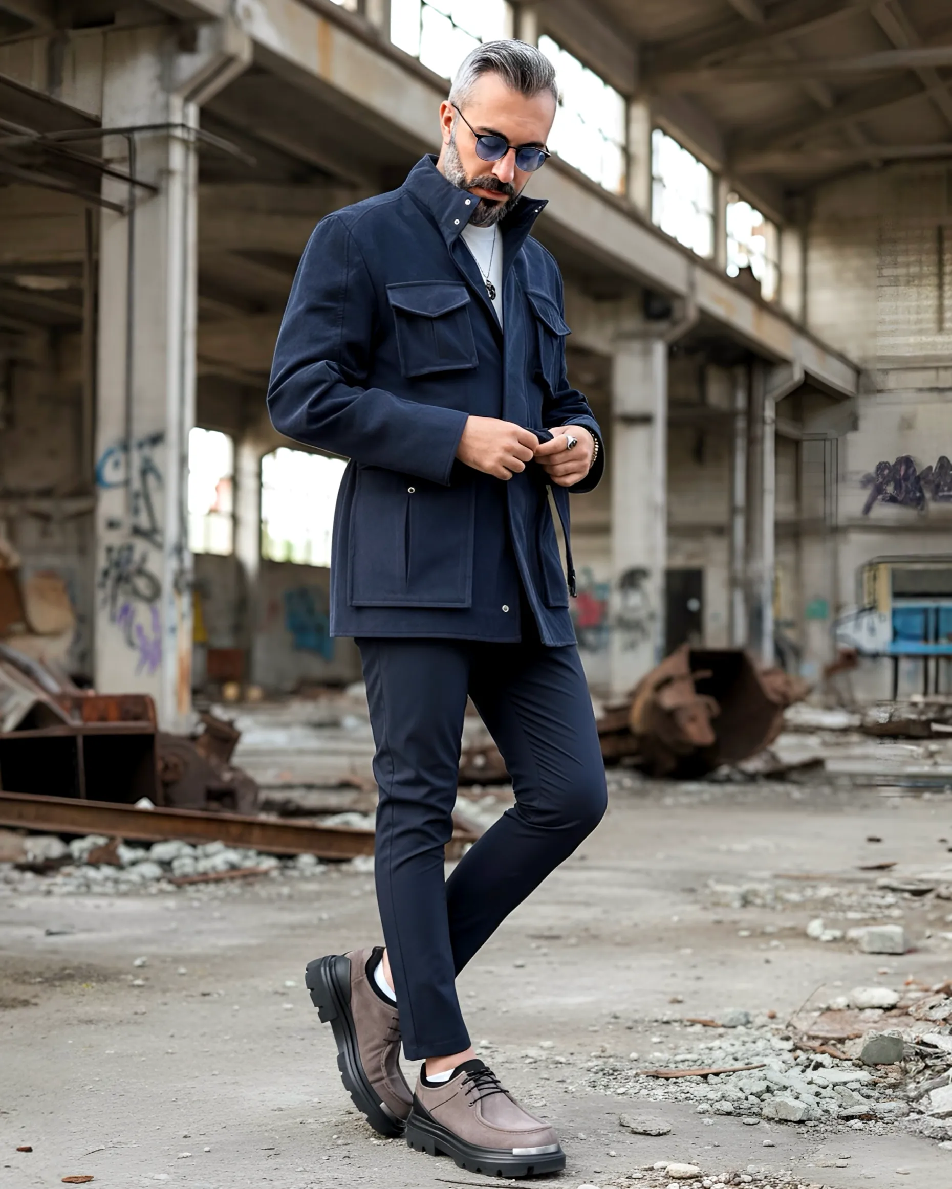 Old Money Safari Erkek Ceket