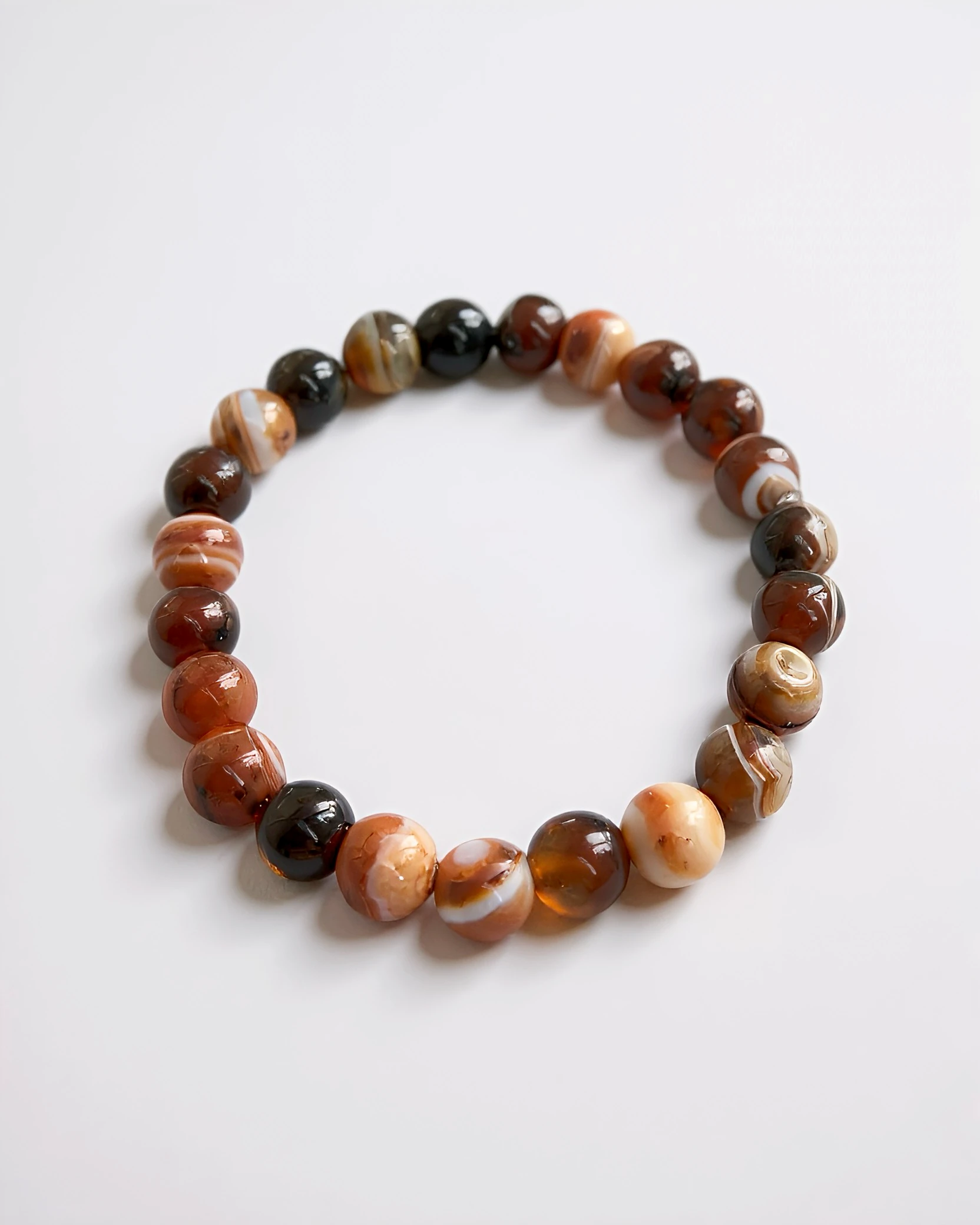 Volcanic Strata - Doğal Taş Erkek Bileklik