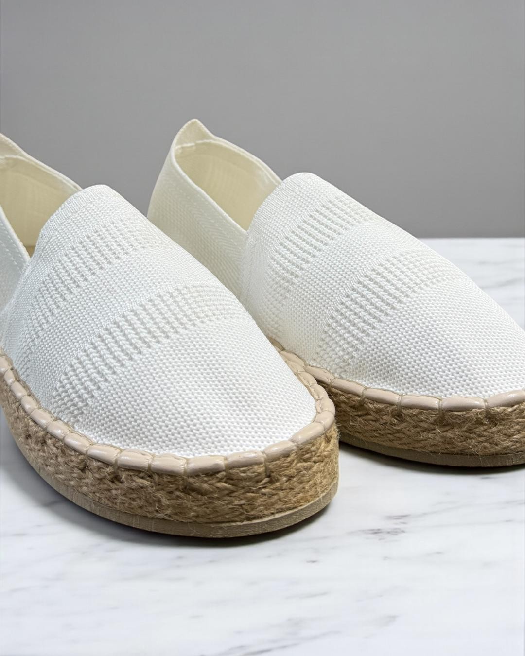 Basic Hasır Detaylı Espadril