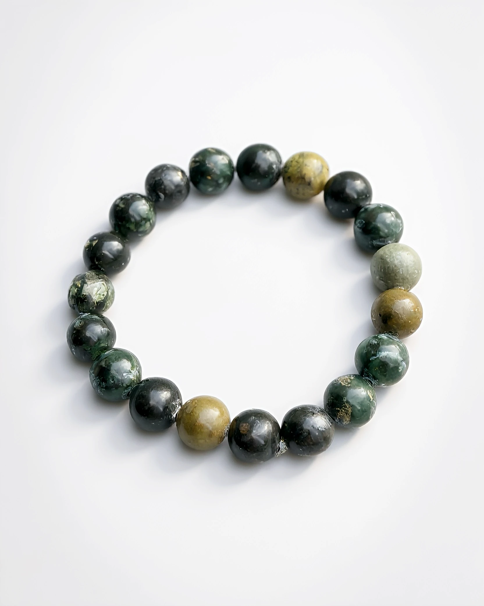 Forest Alloy – Doğal Taş Erkek Bileklik