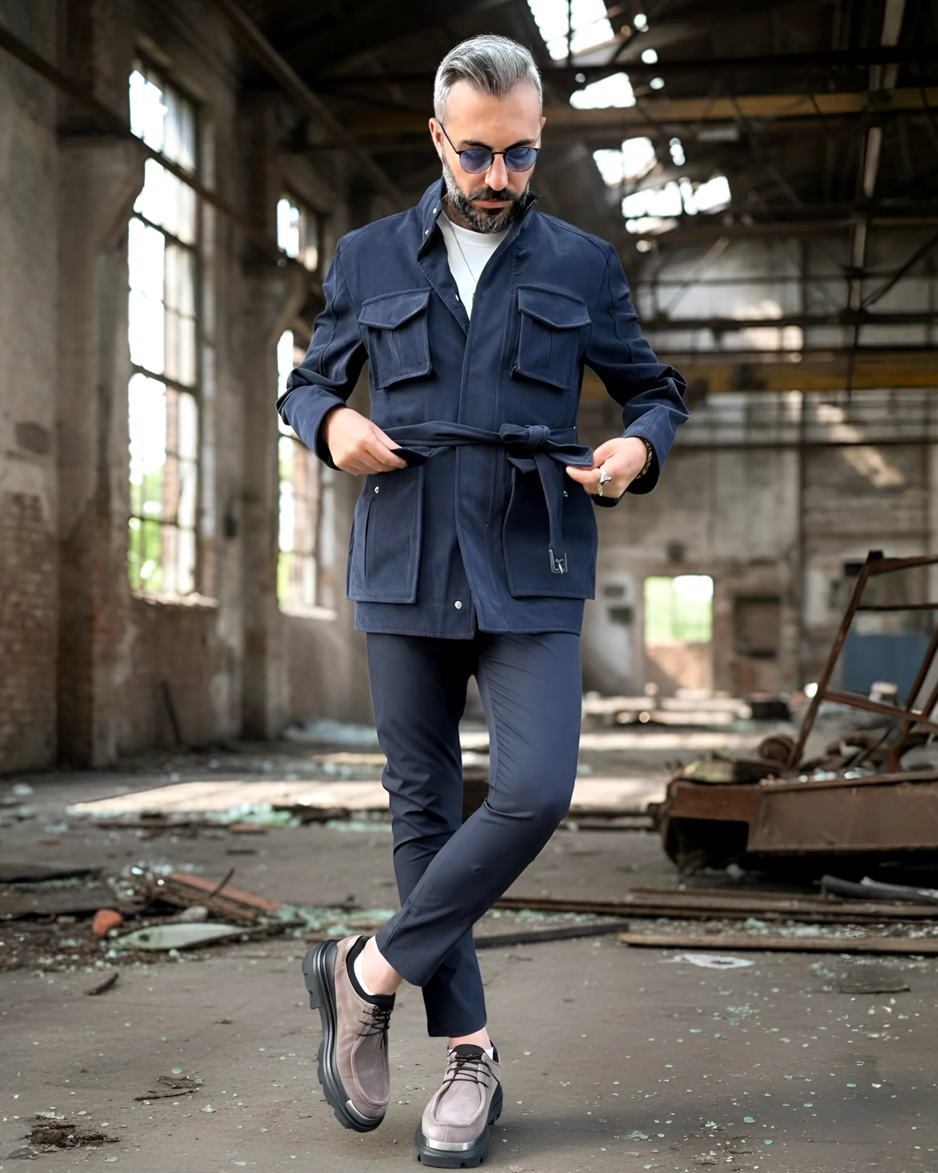 Old Money Safari Erkek Ceket