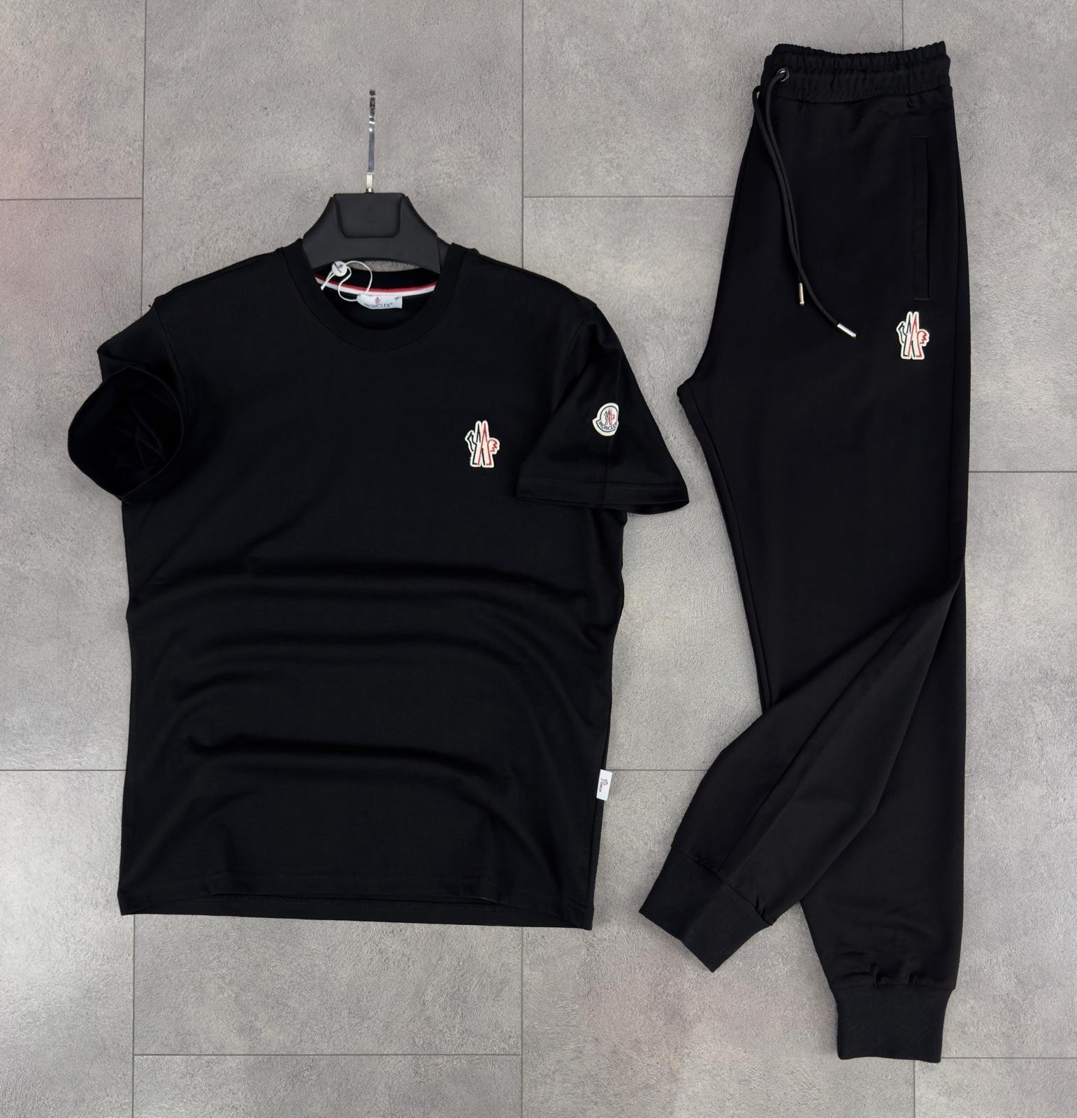 Moncler Siyah Yazlık Takım