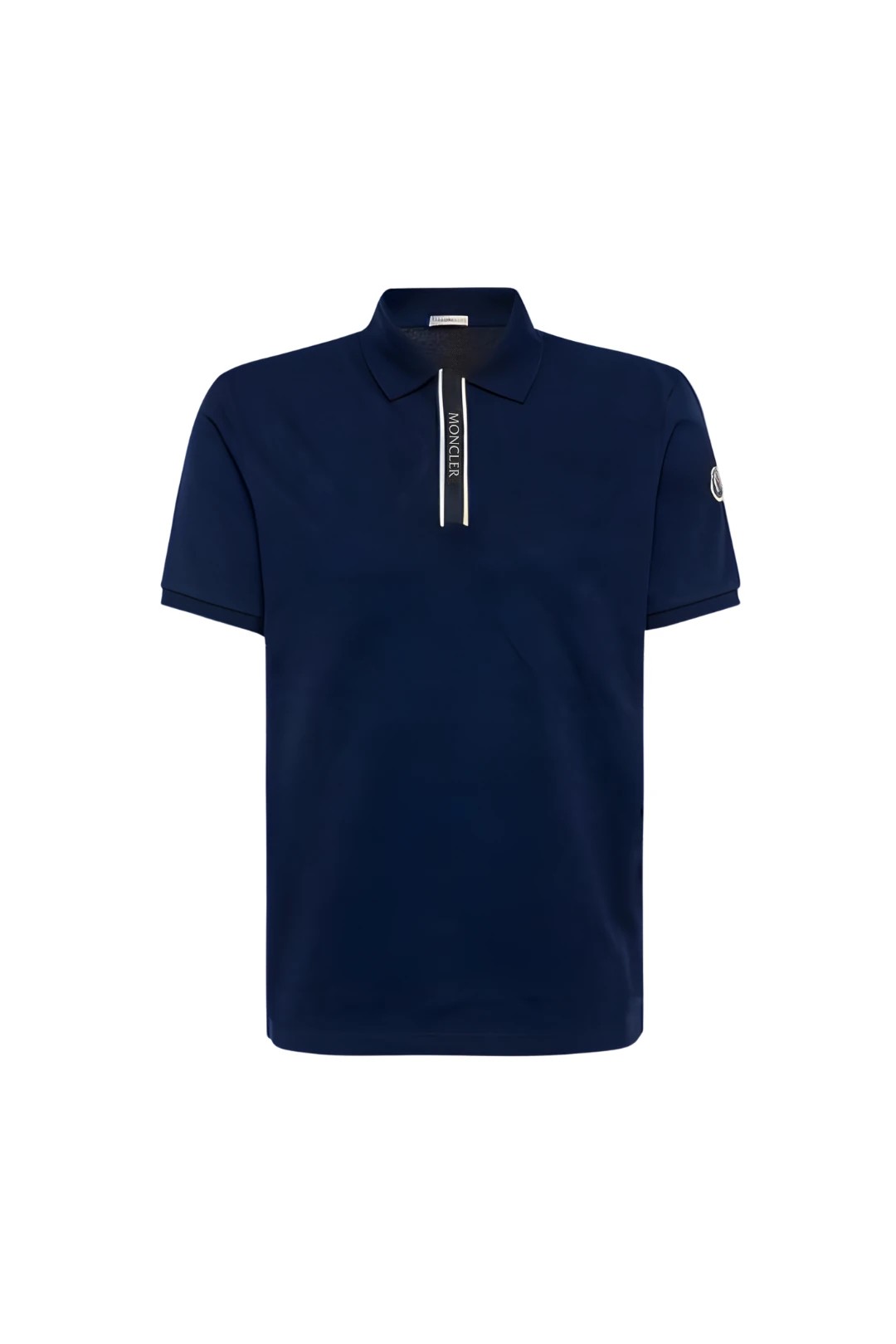 Moncler Polo Yaka Premium T-shirt - Lacivert