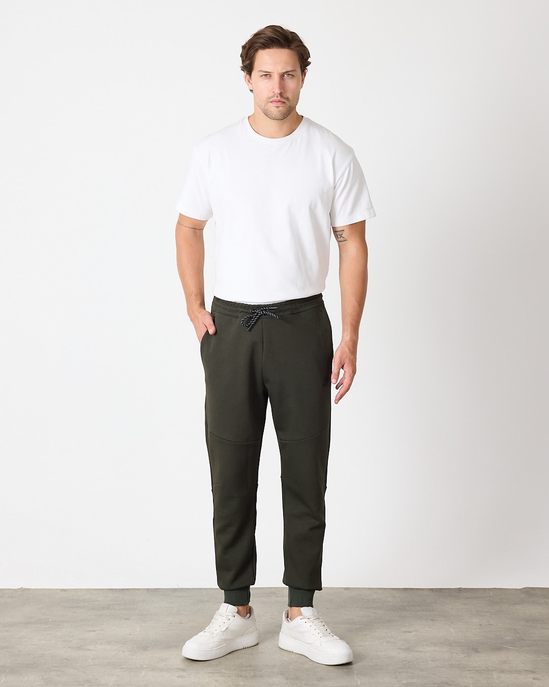 SS'25 Tech Fleece Joggers - Basil Green/Black