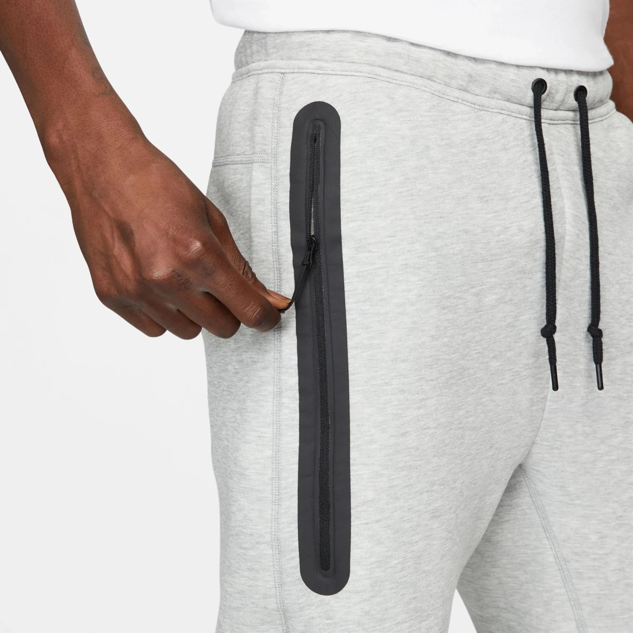 SS'24 Tech Fleece Joggers - Dark Grey Heather/Black