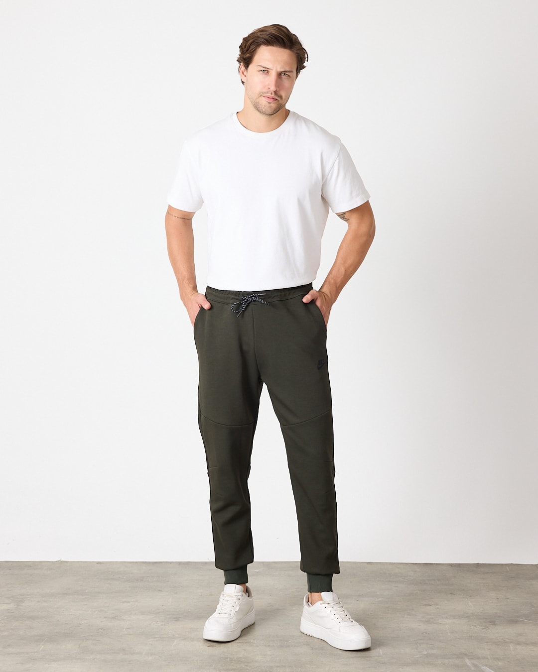 SS'25 Tech Fleece Joggers - Basil Green/Black