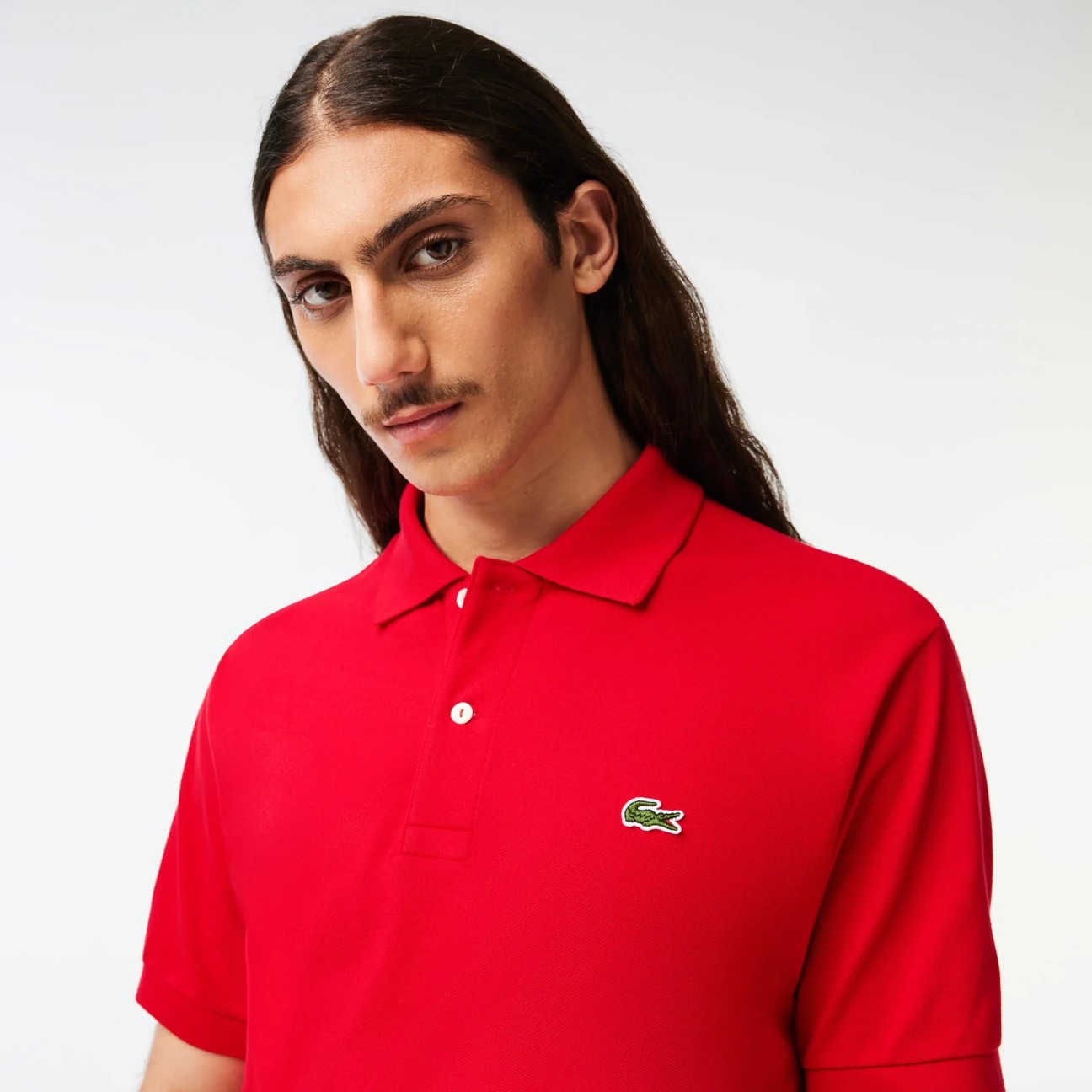 Classic Fit L1212 Polo - Red