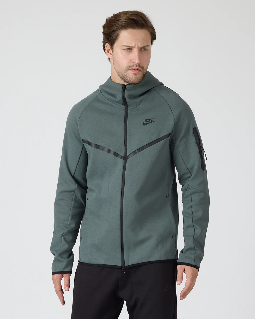 SS'25 Tech Full-Zip Windrunner Hoodie - Basil/Green