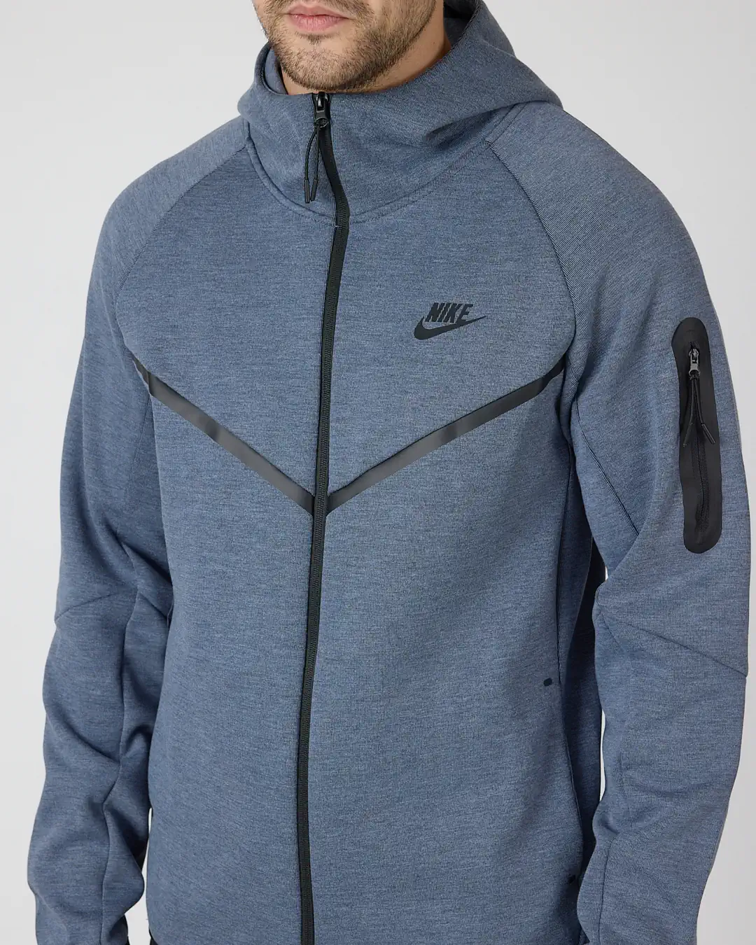 SS'25 Tech Full-Zip Windrunner Hoodie - obsidian Blue/Black
