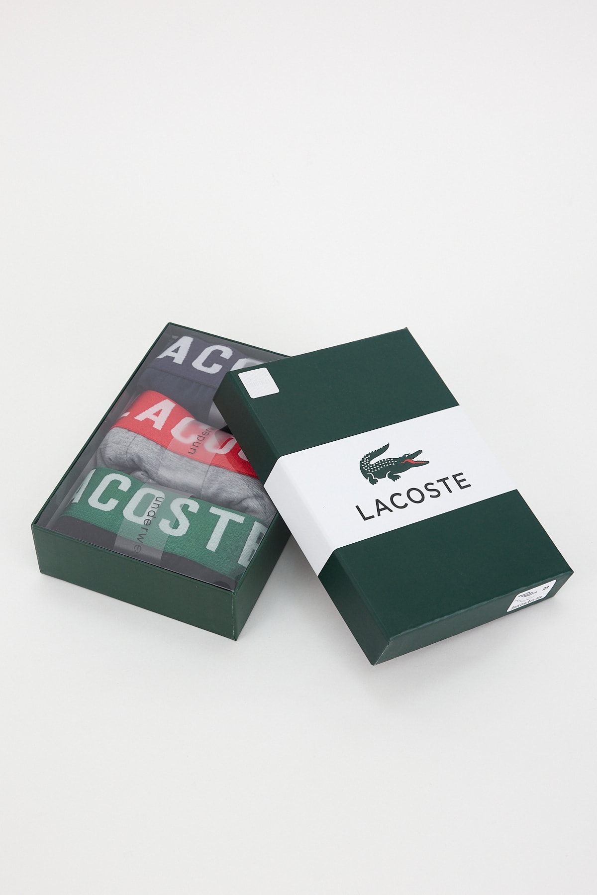 Lacoste 3'lü Pack Boxer Cotton Stretch Trunk