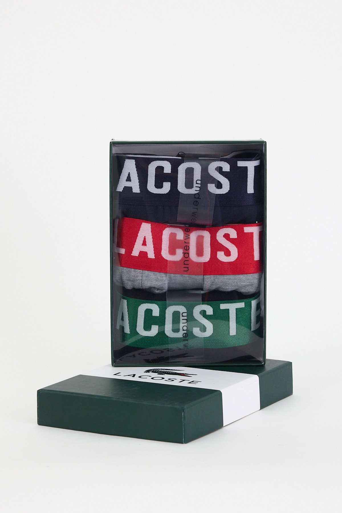Lacoste 3'lü Pack Boxer Cotton Stretch Trunk