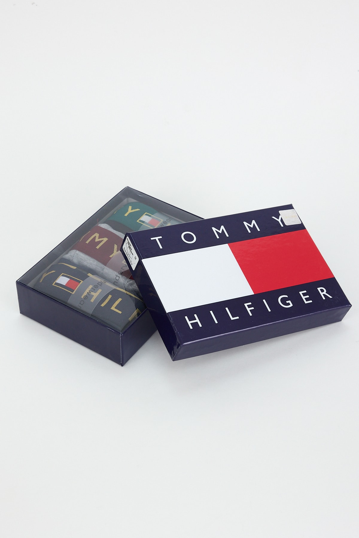 Tommy 3'lü Pack Boxer Cotton Stretch Trunk