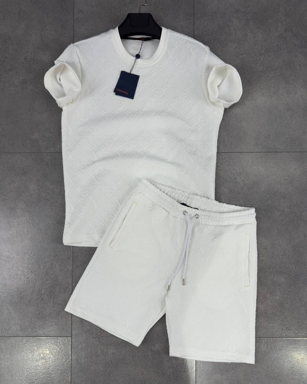 LV Inspired Monogram Lounge Series - Ivory Monogram