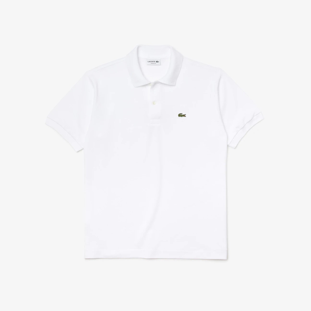 Classic Fit L1212 Polo - White