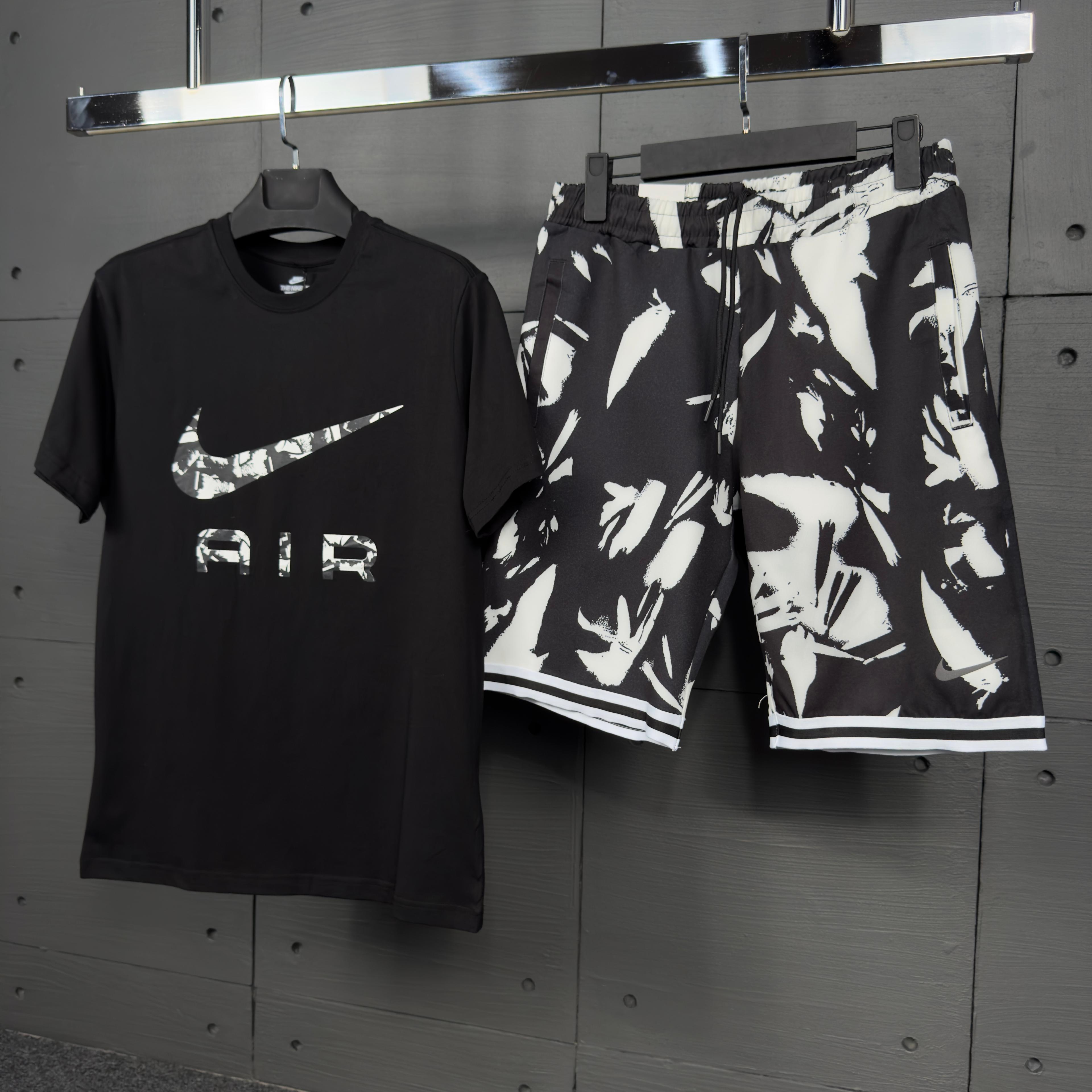 nike air Desenli short t_shirt takım