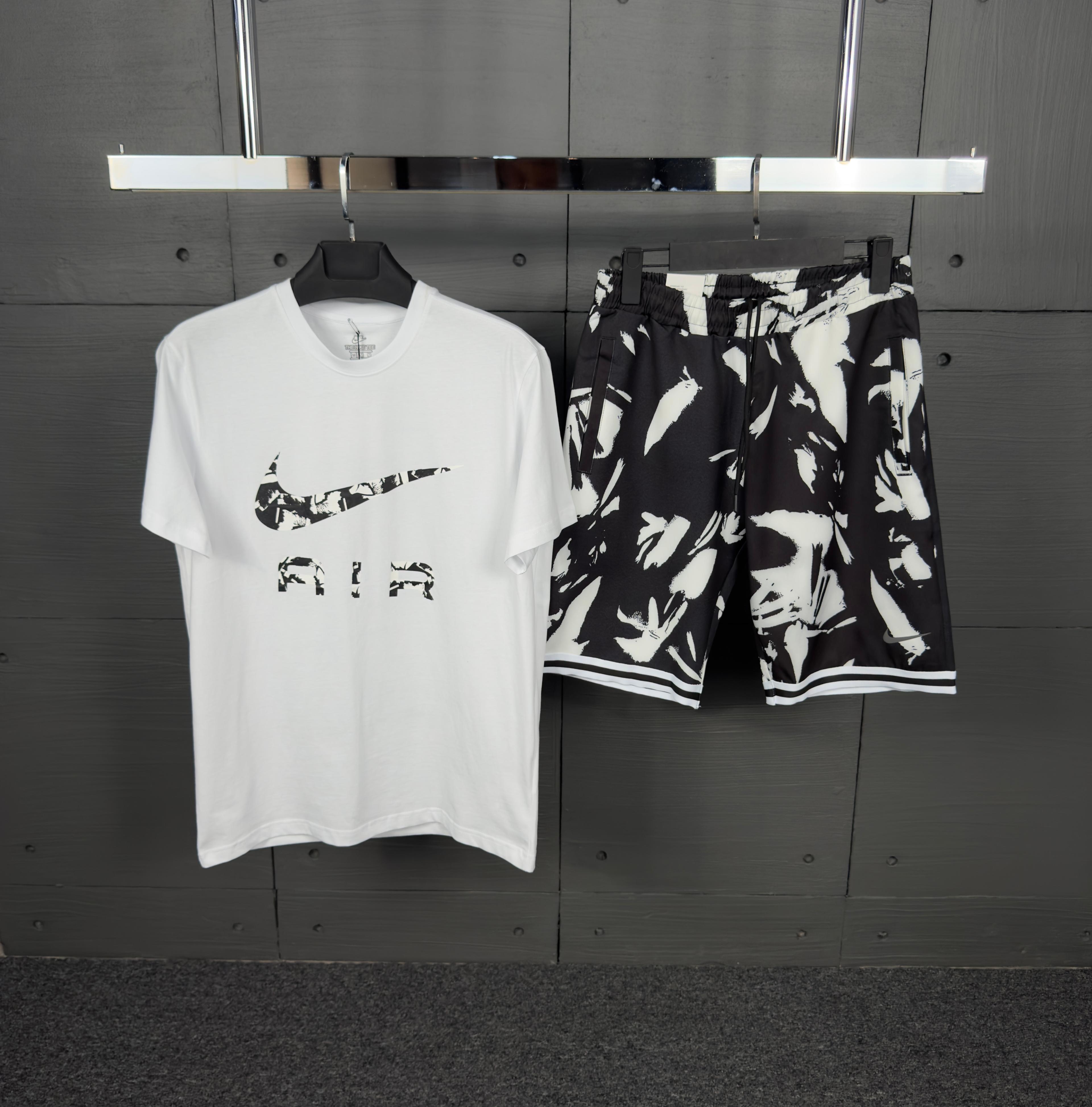 nike air Desenli short t_shirt takım