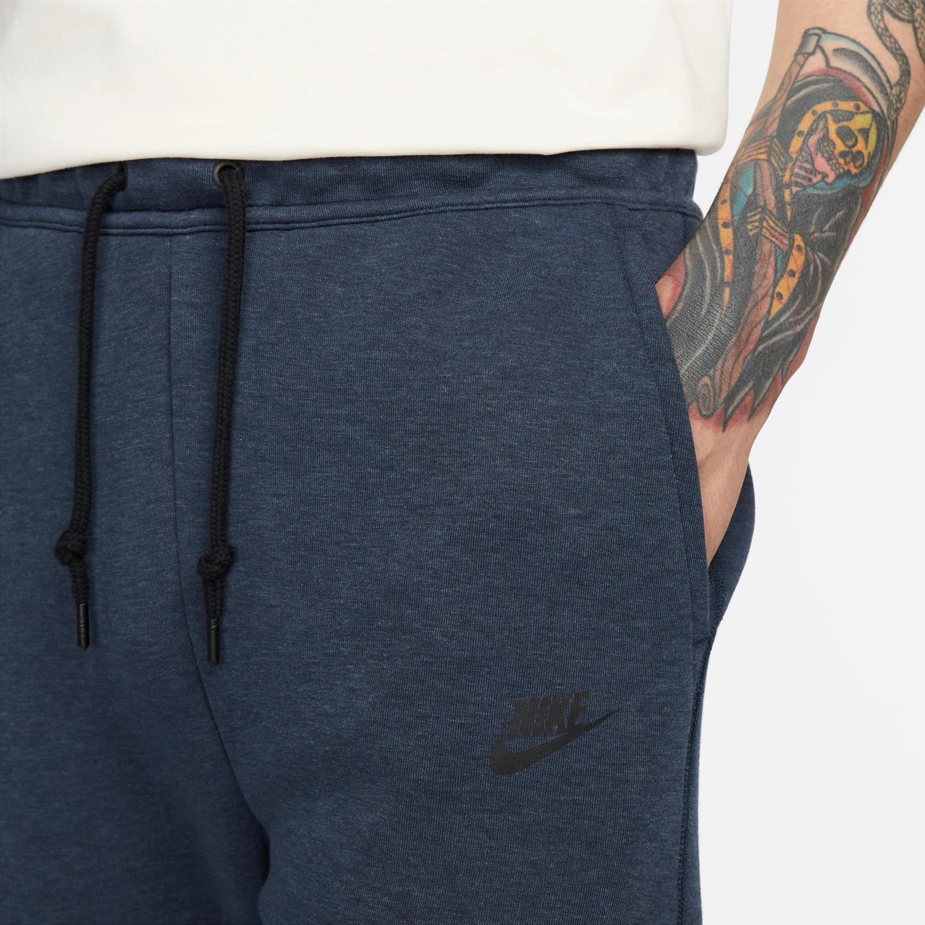 SS'24 Tech Fleece Joggers - Obsidian Heather/Black