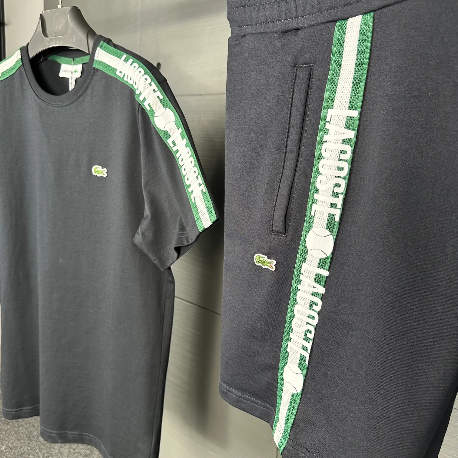 lacoste Şort Tişört takım