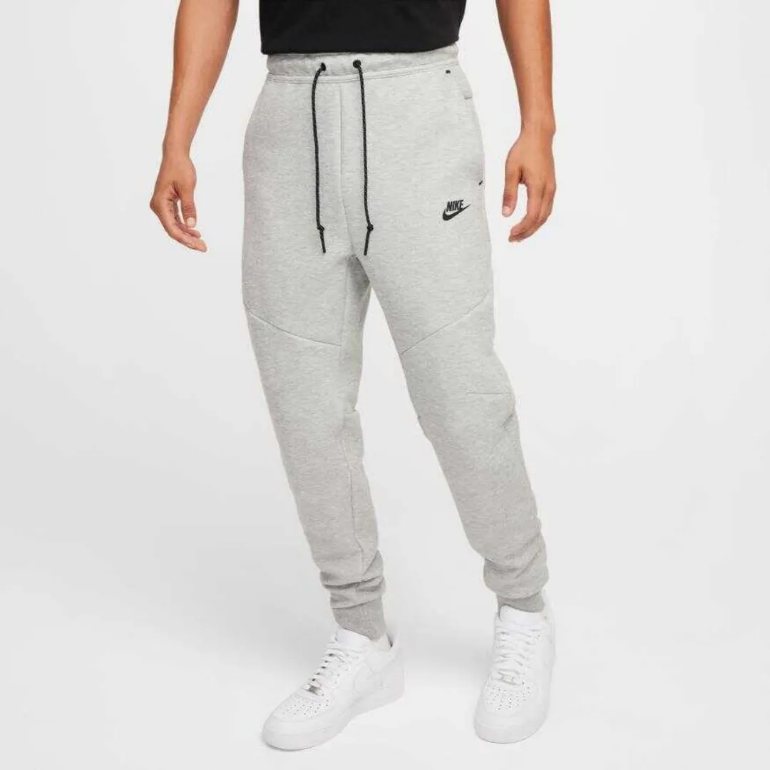 SS'25 Tech Fleece Joggers - Dark Grey Heather/Black