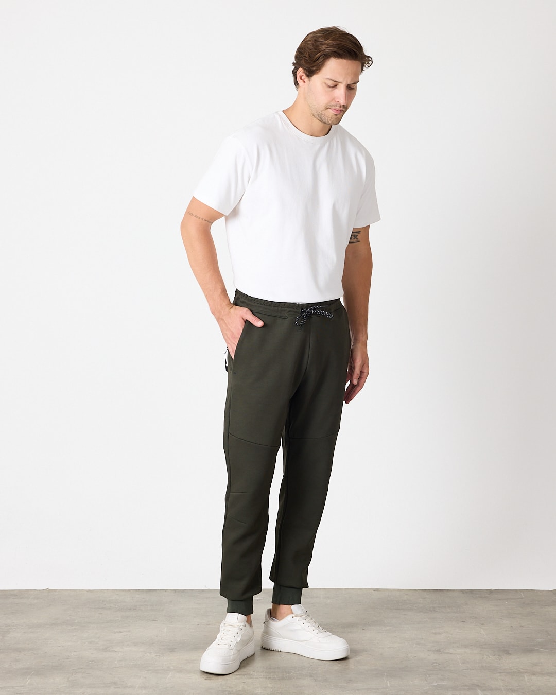 SS'25 Tech Fleece Joggers - Basil Green/Black