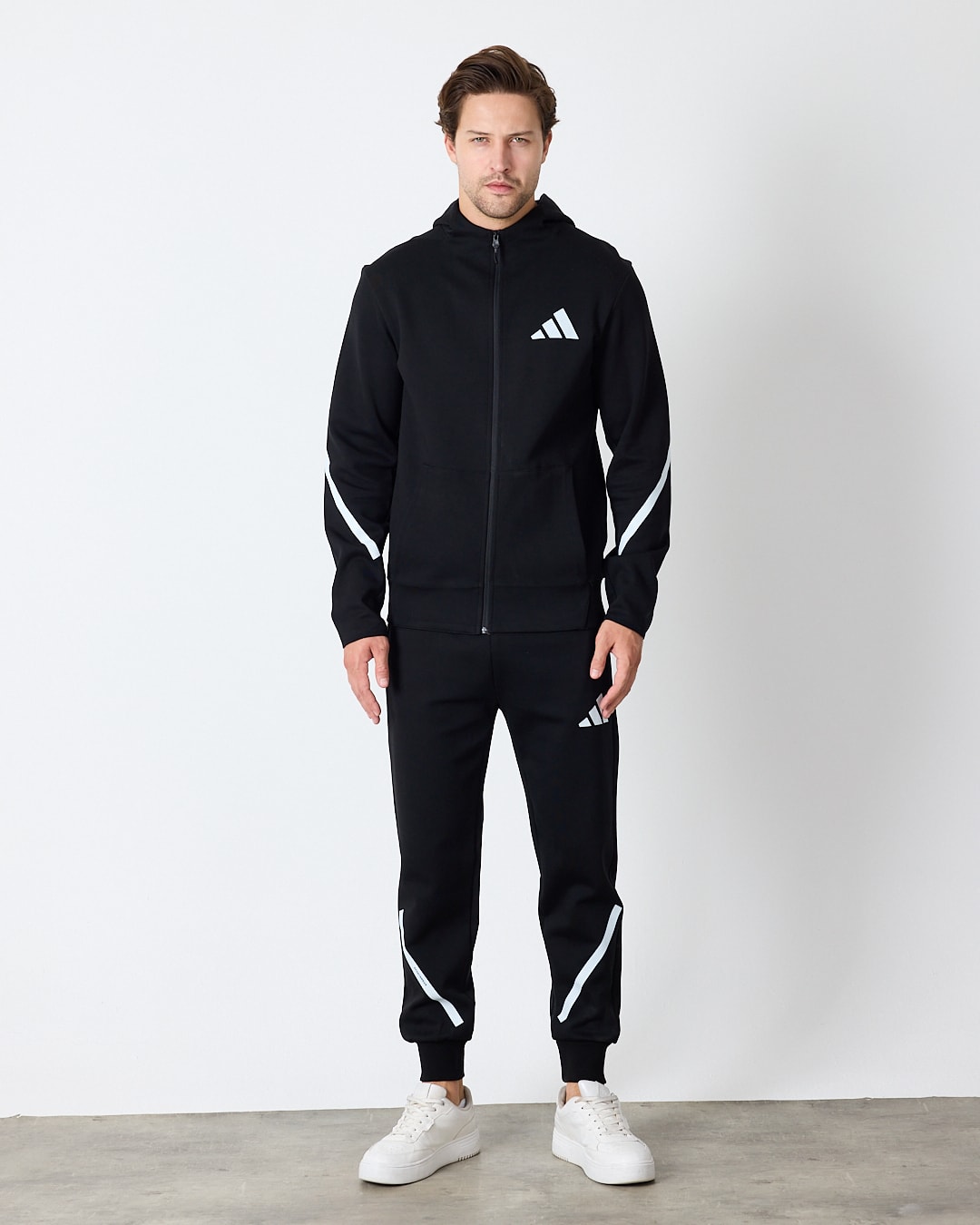 ADIDAS ZNE Full Zip Hoodie & Joggers Set
