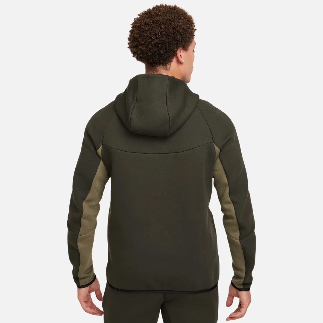 SS'25 Tech Full-Zip Windrunner Hoodie - Sequoia/Medium Olive/Black