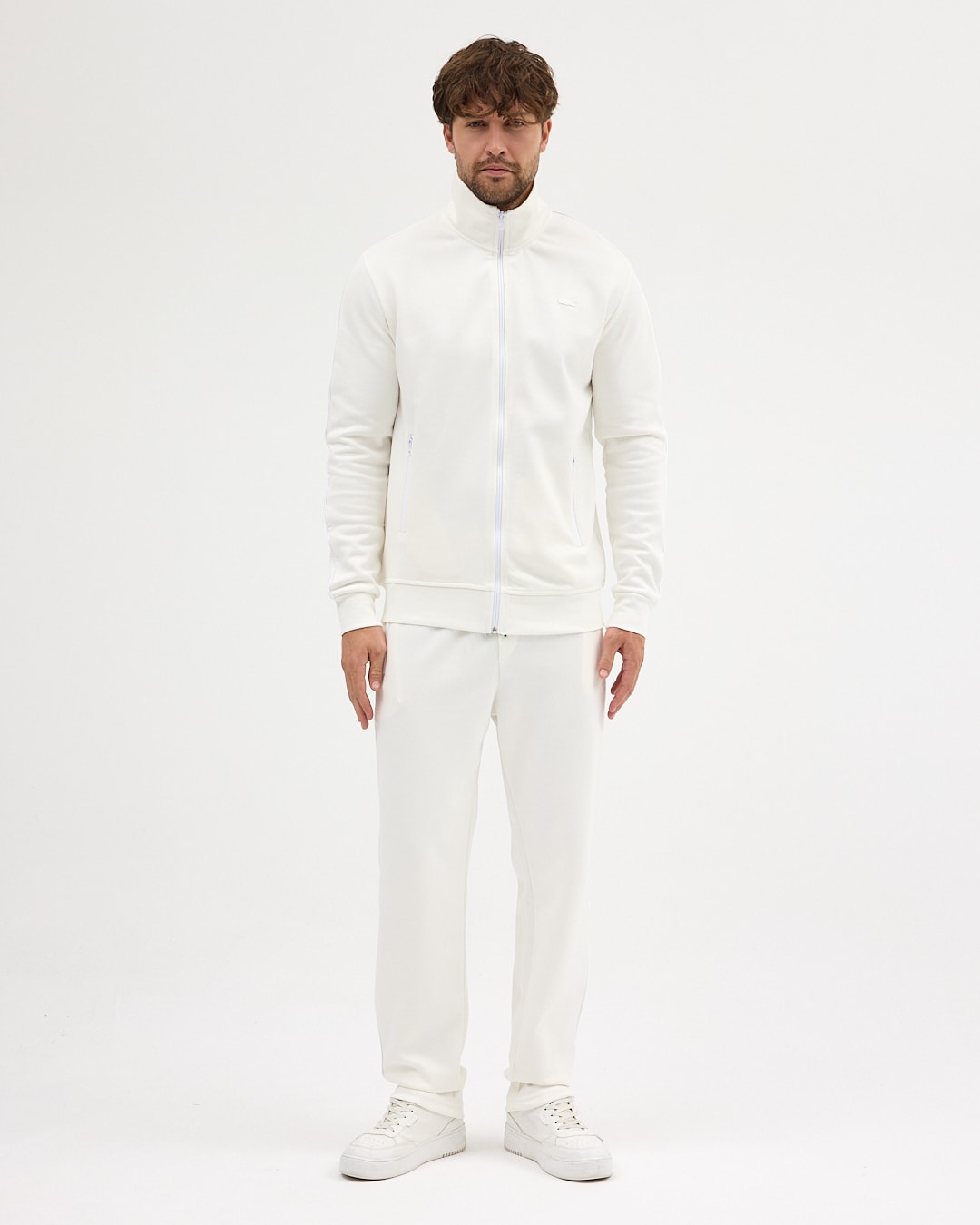 Lacoste S26 Eşofman Takım  - beyaz/siyah