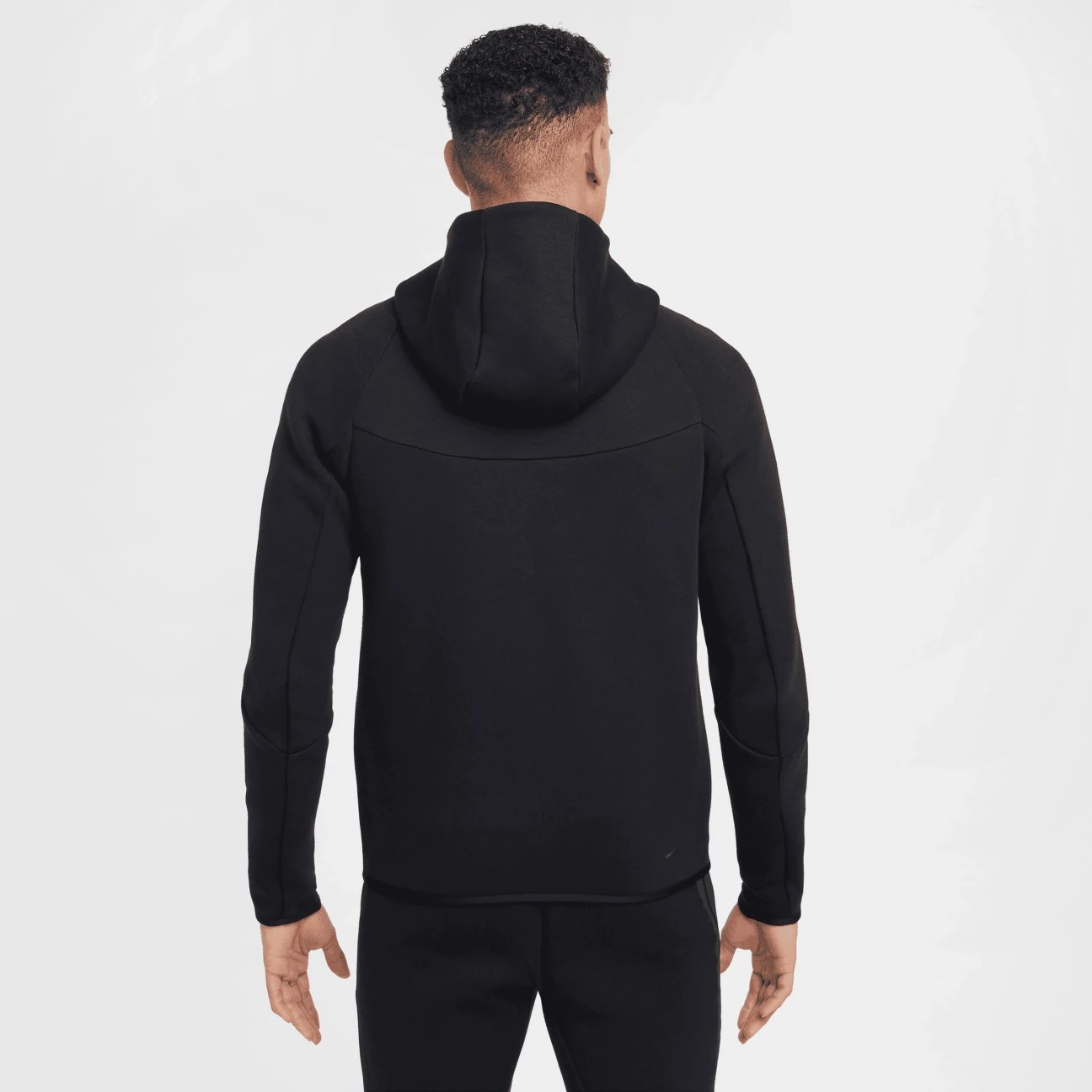 SS'25 Tech Full-Zip Windrunner Hoodie - All Black