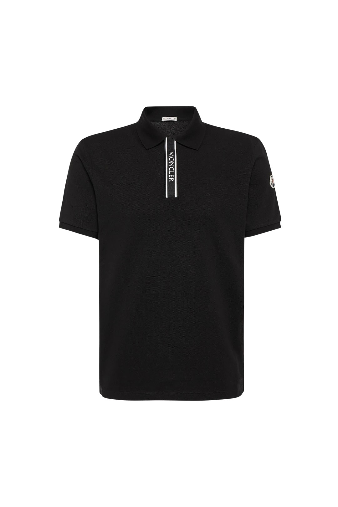 Moncler Polo Yaka Premium T-shirt - Siyah
