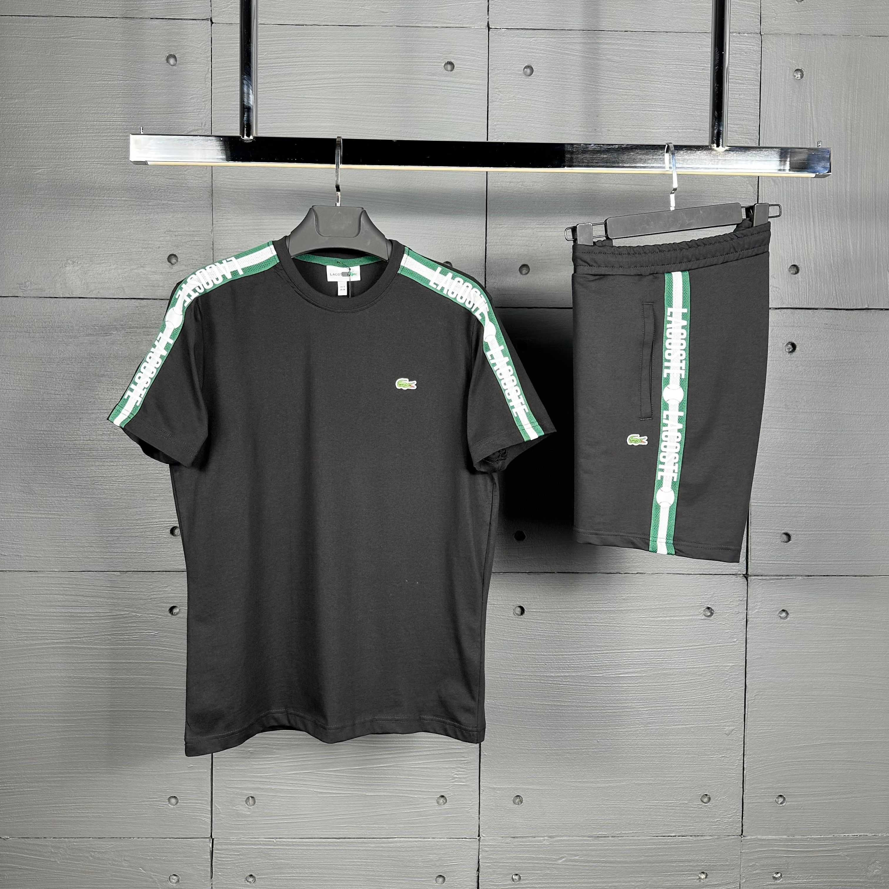 lacoste Şort Tişört takım 
