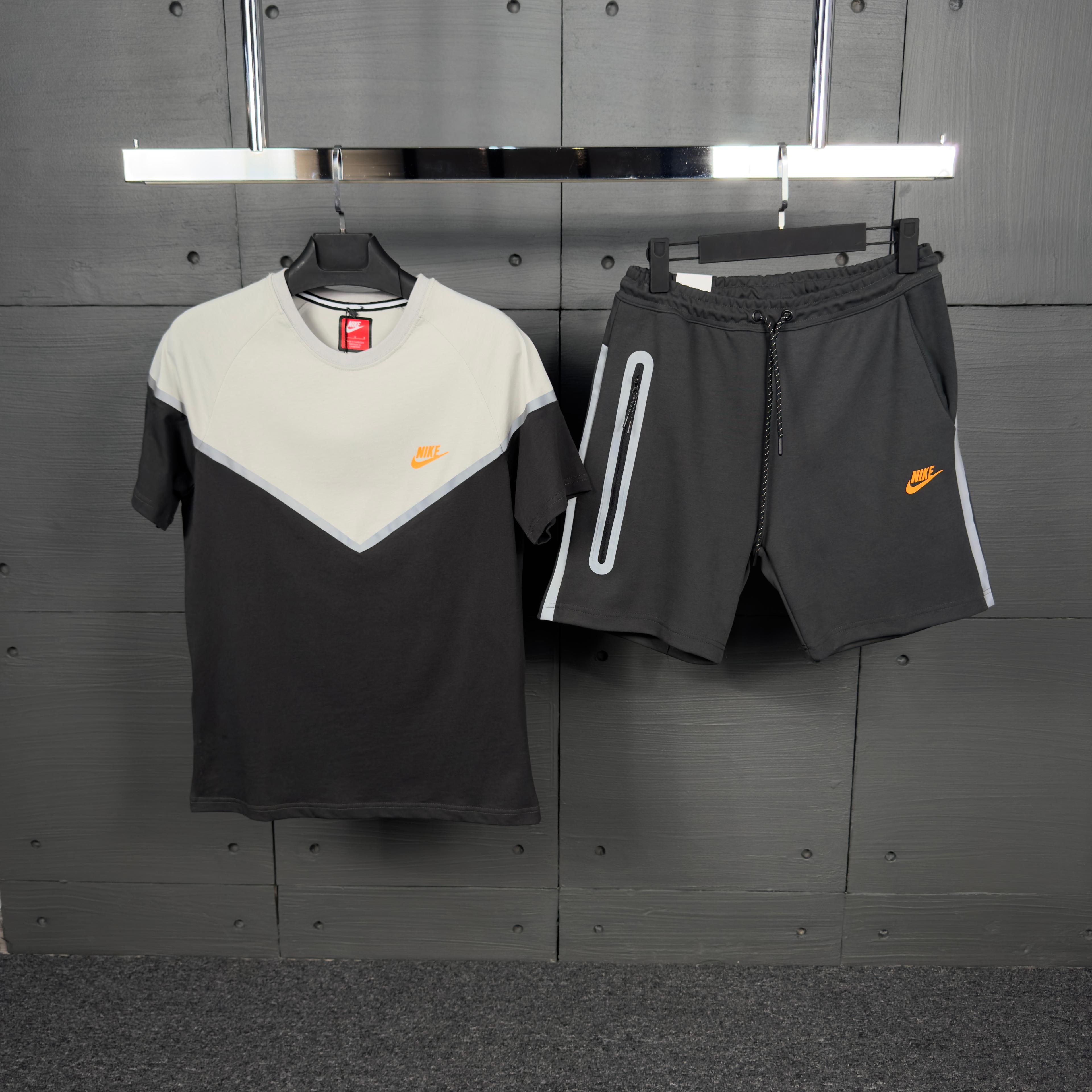 Nike tech reflektörlü short t-shirt takım
