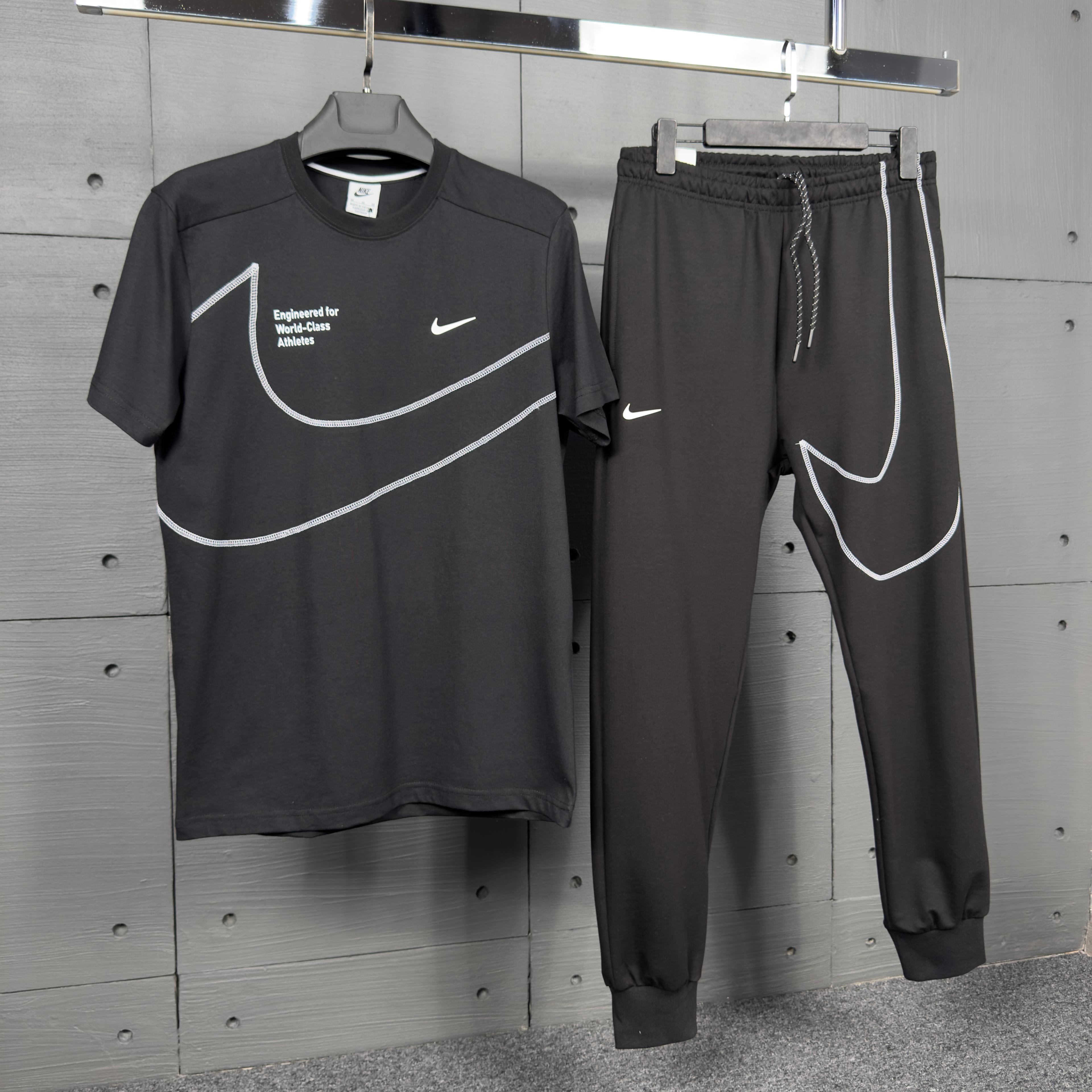 NIKE Emroid Logo Yazlık Takım