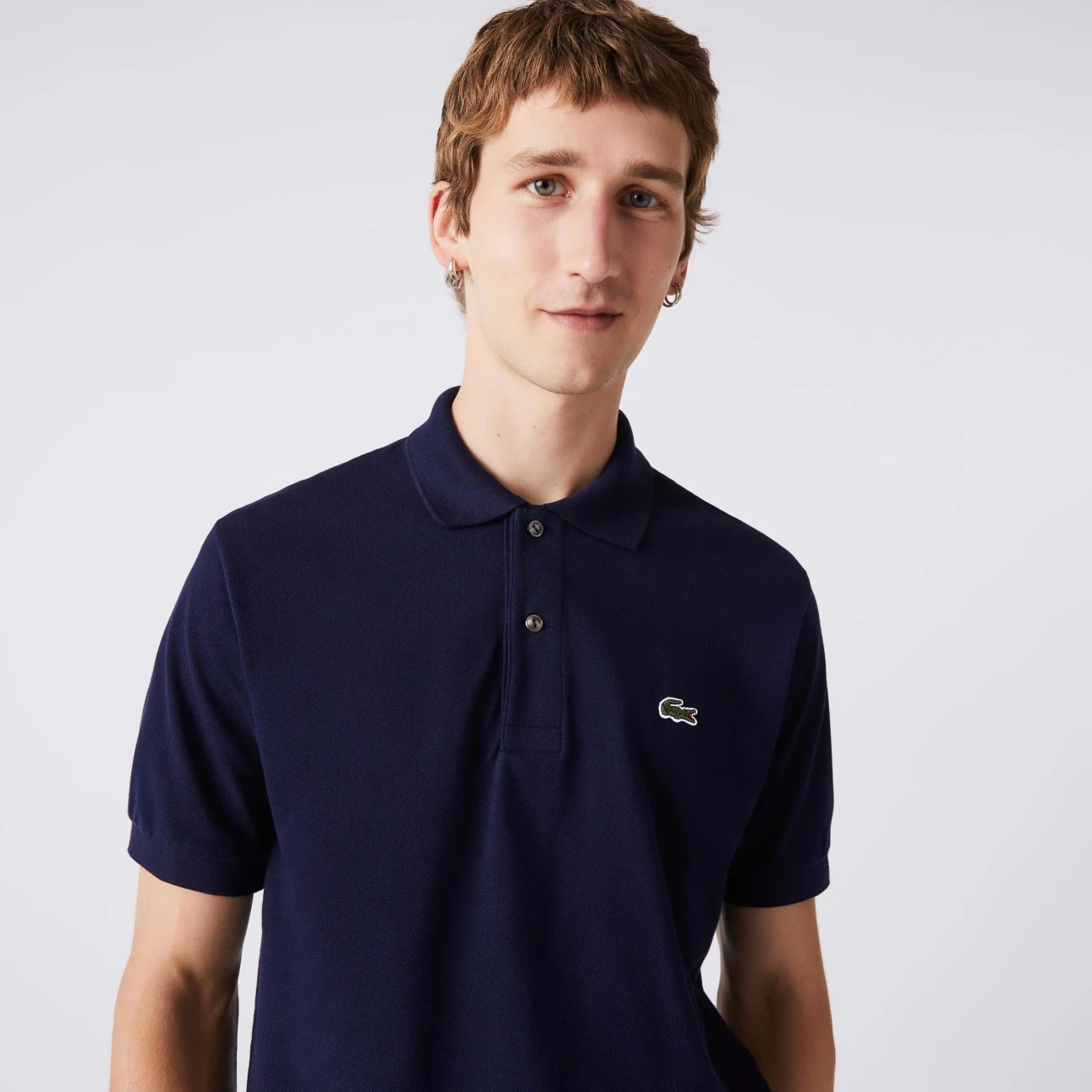 Classic Fit L1212 Polo - Navy Blue