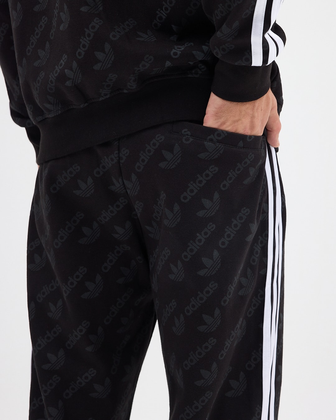 Adidas Eşofman Takım - siyah/beyaz