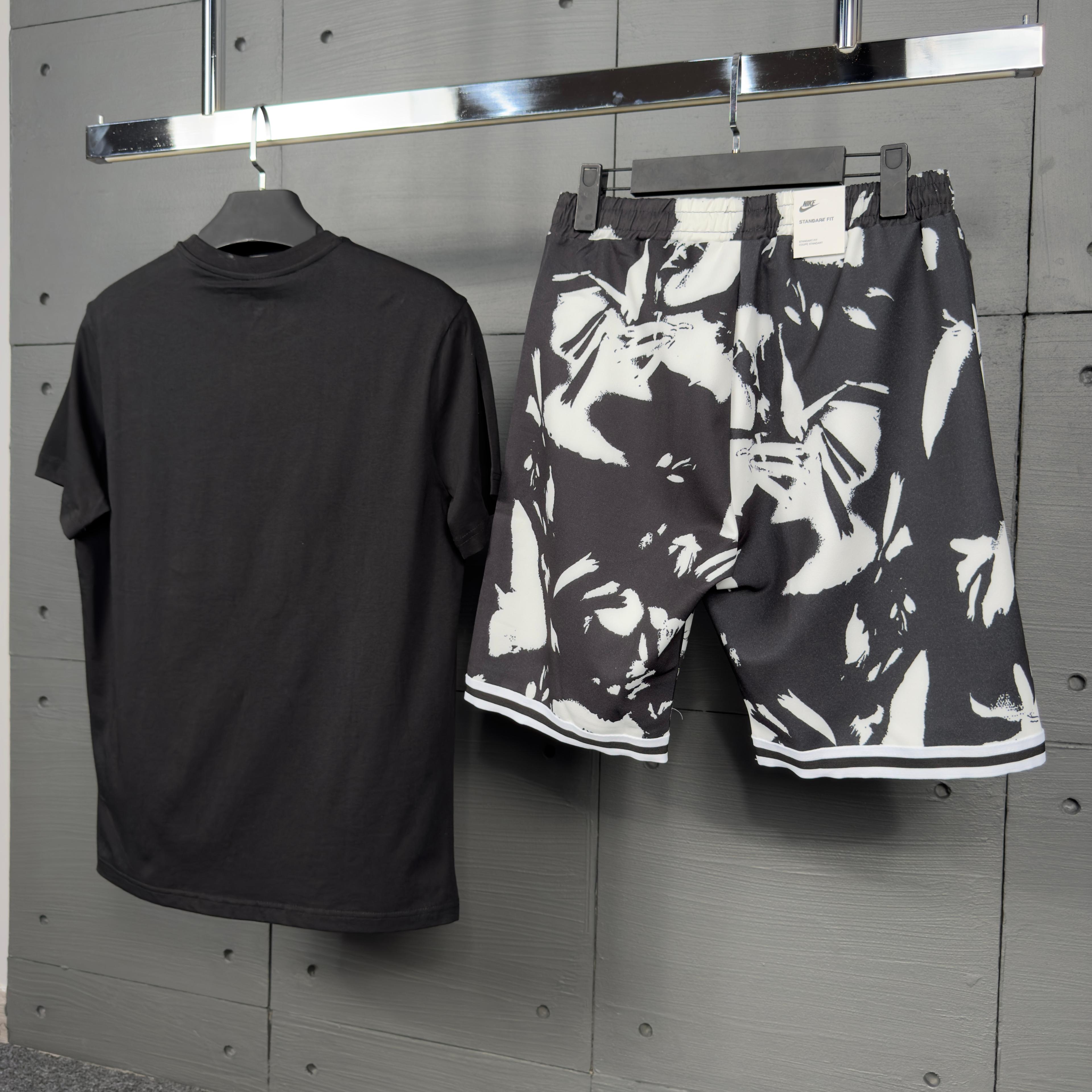 nike air Desenli short t_shirt takım