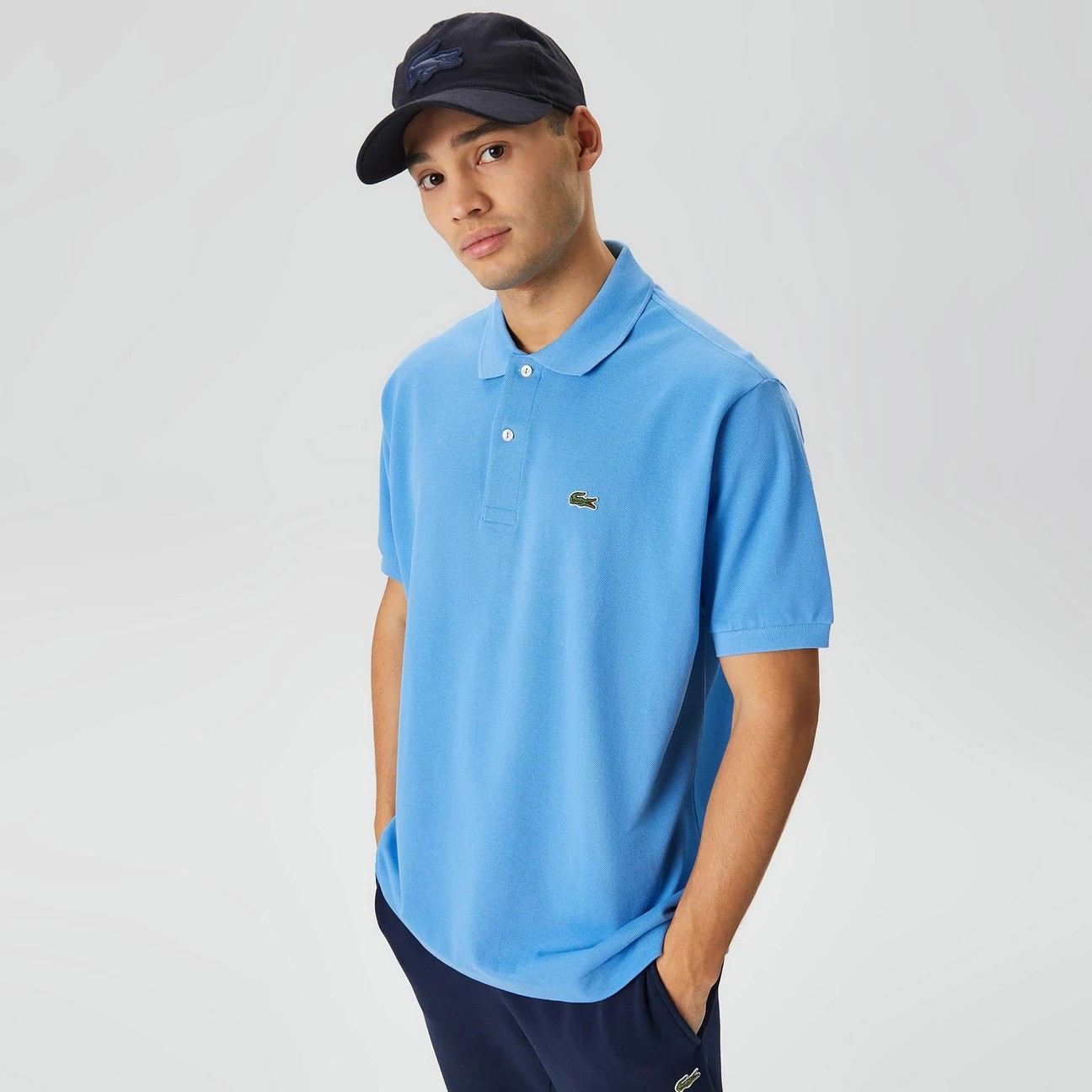 Classic Fit L1212 Polo - Baby Blue