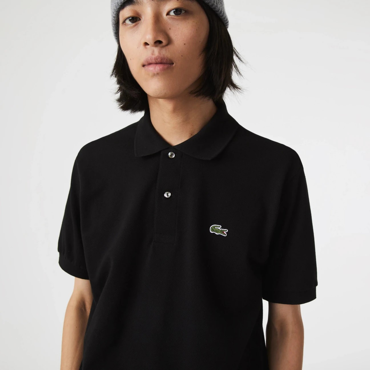 Classic Fit L1212 Polo - Black