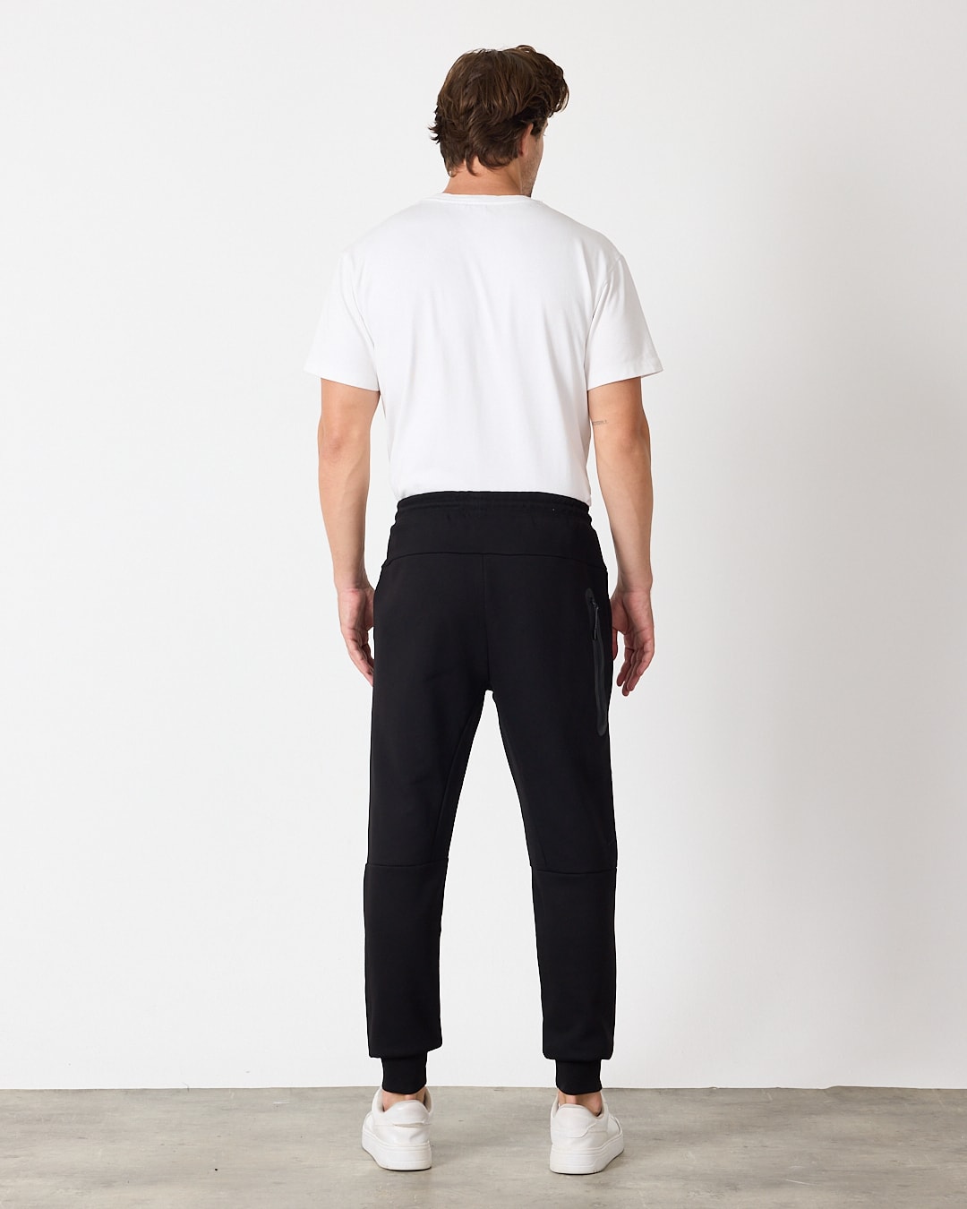 SS'25 Tech Fleece Joggers - Black/Anthracite/Green