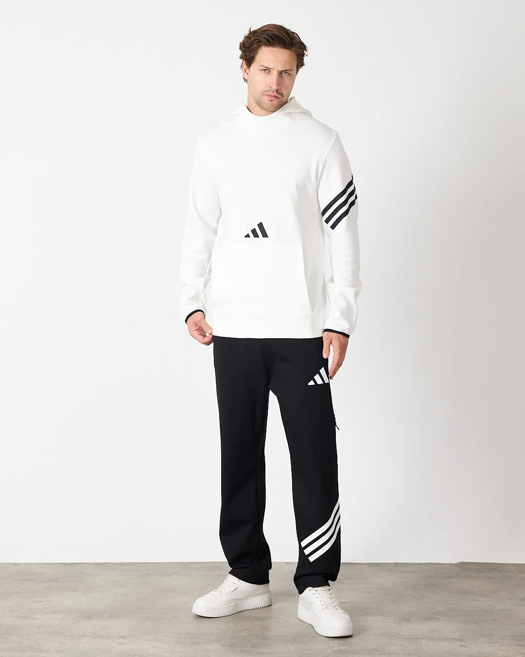 adidas Eşofman Takımı - beyaz/grey