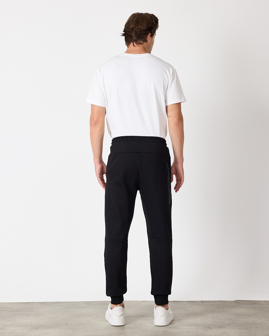 SS'25 Tech Fleece Joggers - Light Gray/Black