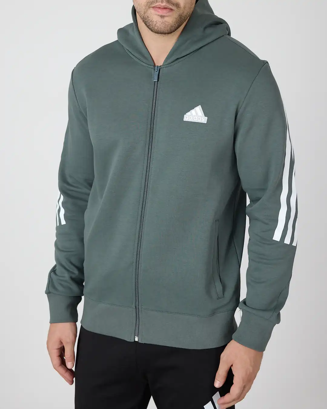 Adidas Eşofman Üstü - siyah/beyaz