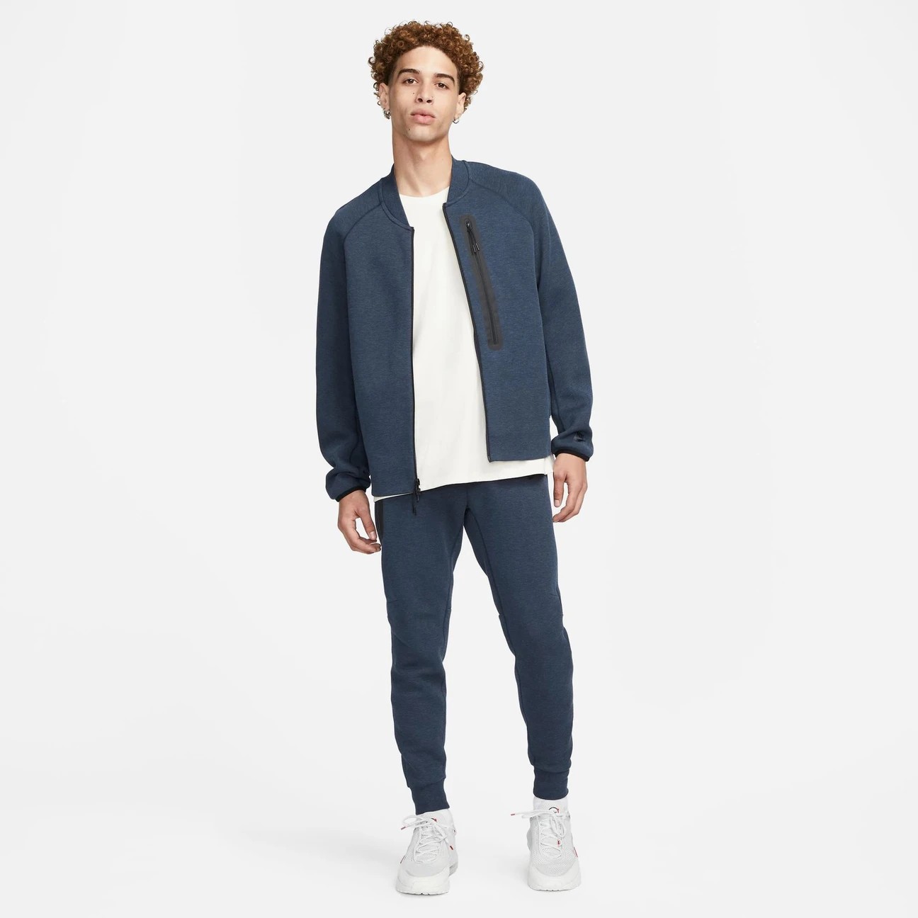SS'24 Tech Fleece Joggers - Obsidian Heather/Black