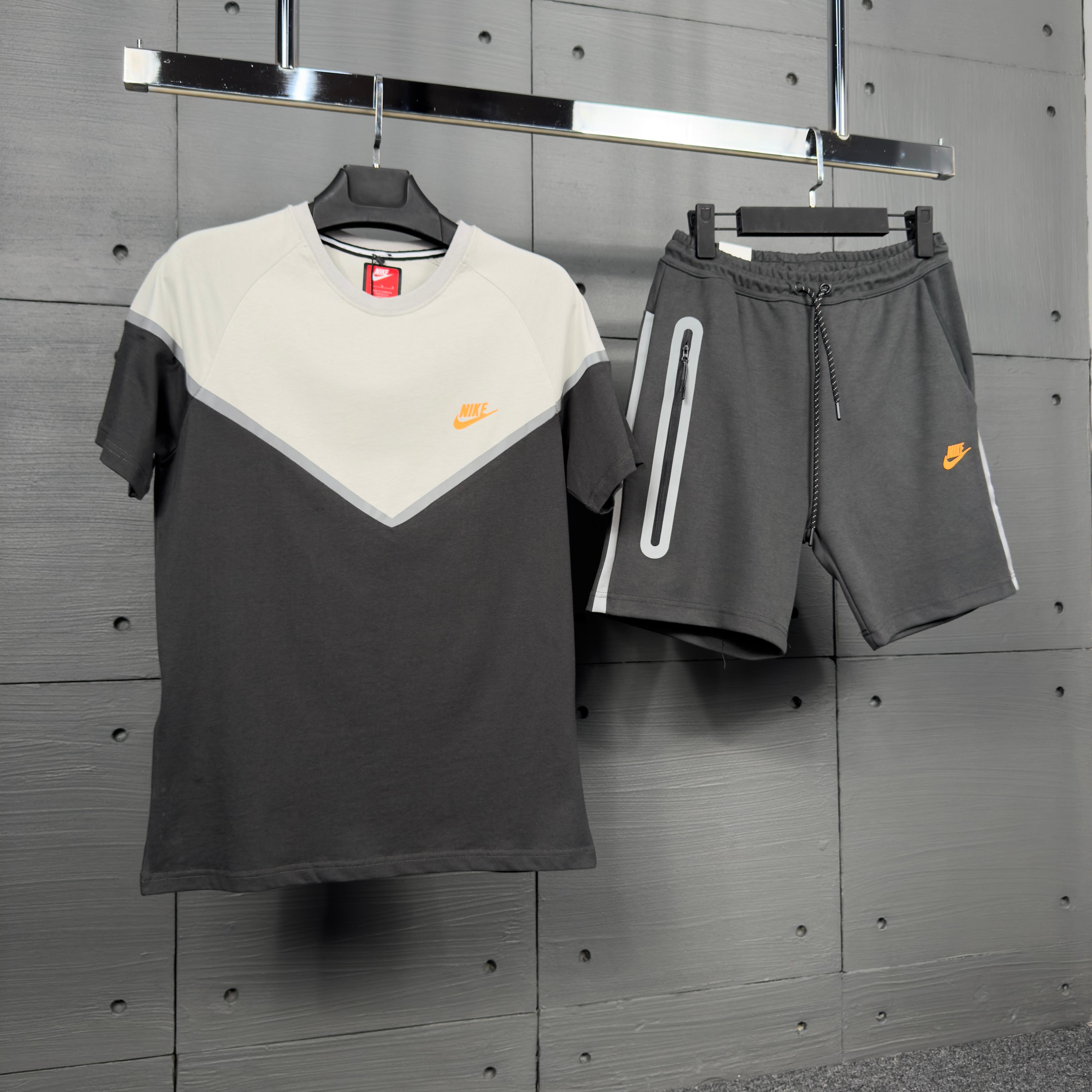 Nike tech reflektörlü short t-shirt takım