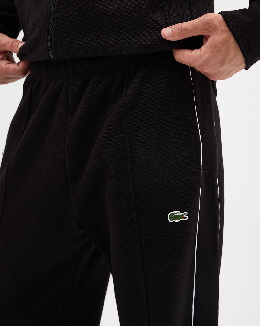 Lacoste Biyeli Eşofman Takım - Açık mavi/beyaz